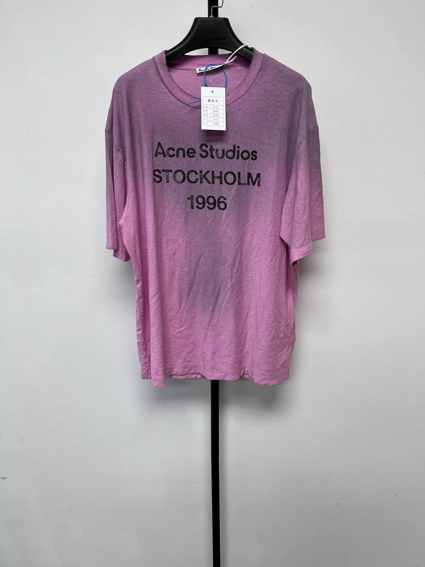 Acne Studios Acne Studios Mud Dye Stockholm 1996 T-Shirt Size S Size US S / EU 44-46 / 1 - 2 Thumbnail