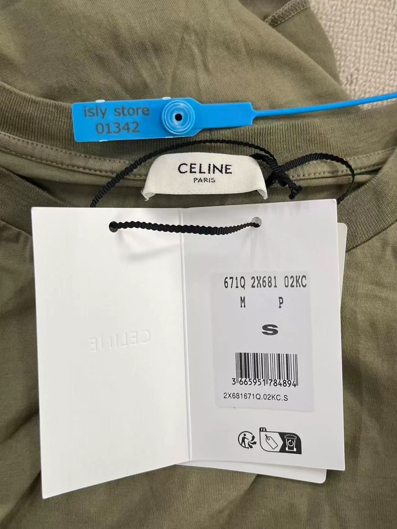 Celine Celine Logo Print SS22 T-Shirt S Size US S / EU 44-46 / 1 - 6 Thumbnail