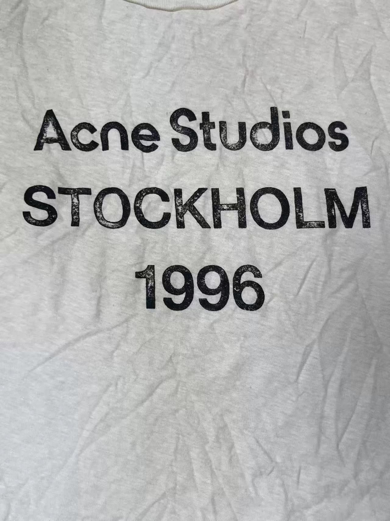 Acne Studios Acne Studios 1996 Logo T-Shirt S Size US S / EU 44-46 / 1 - 4 Thumbnail