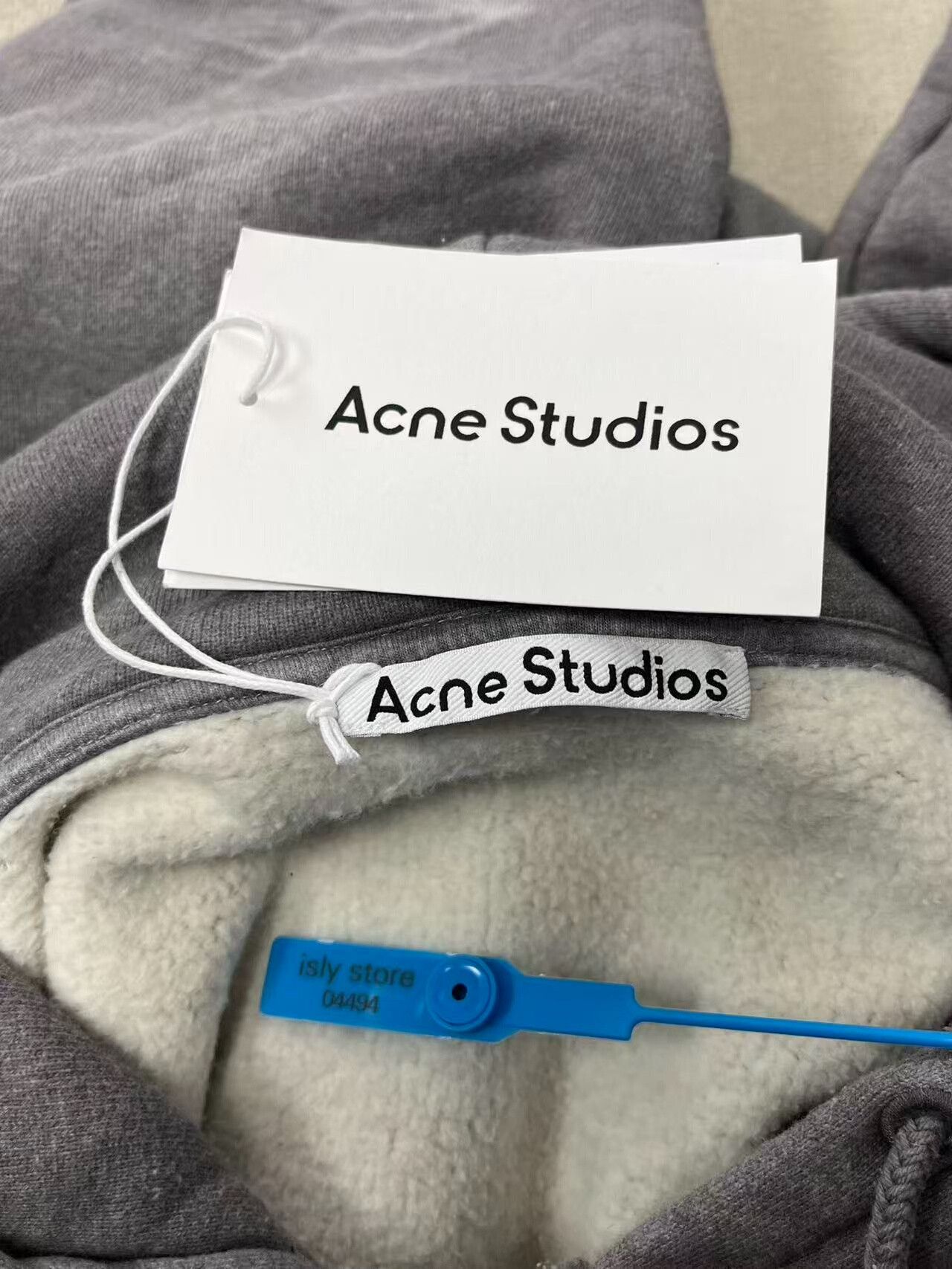 Acne Studios Acne Studios Logo Zip-Up Hoodie XXS Size US XXS / EU 40 - 6 Thumbnail