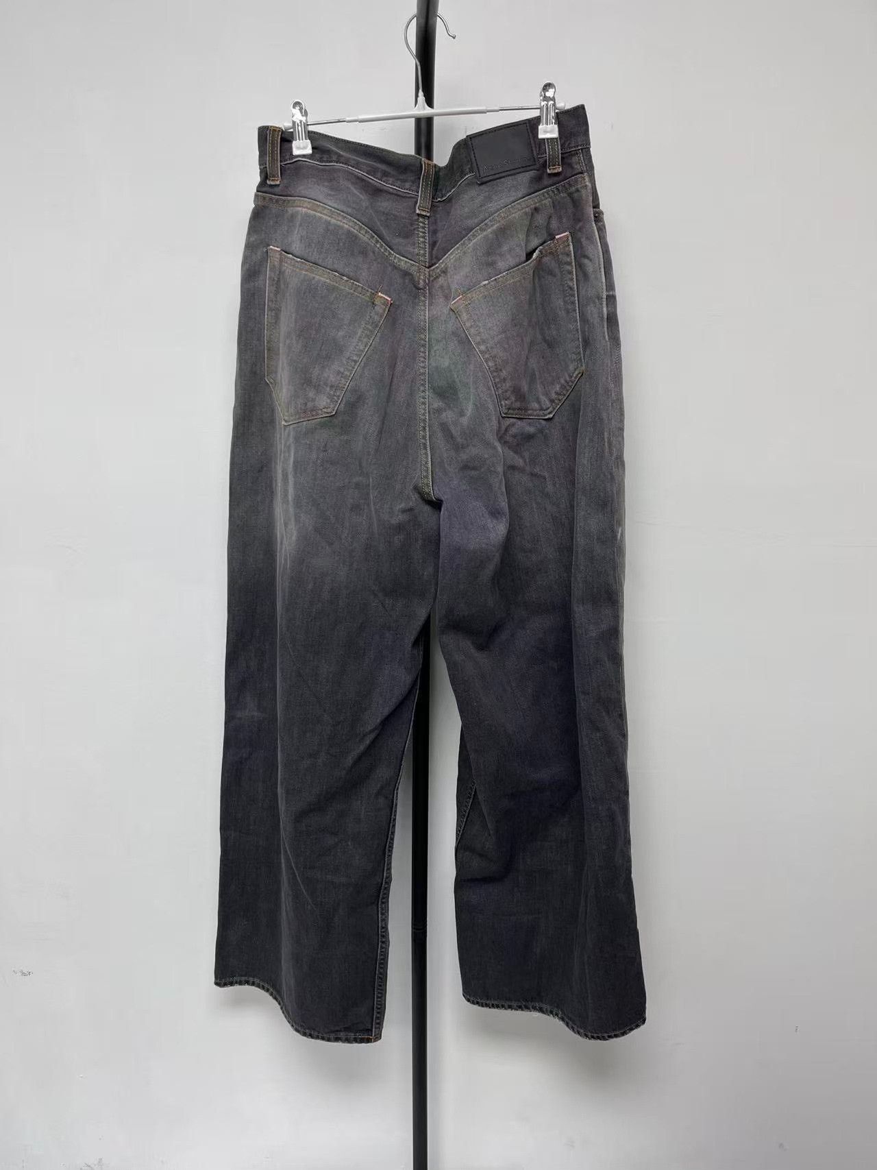 Acne Studios Acne Studios Washed Wide Leg Jeans EUR 38 Size 27" / US 4 / IT 40 - 3 Thumbnail