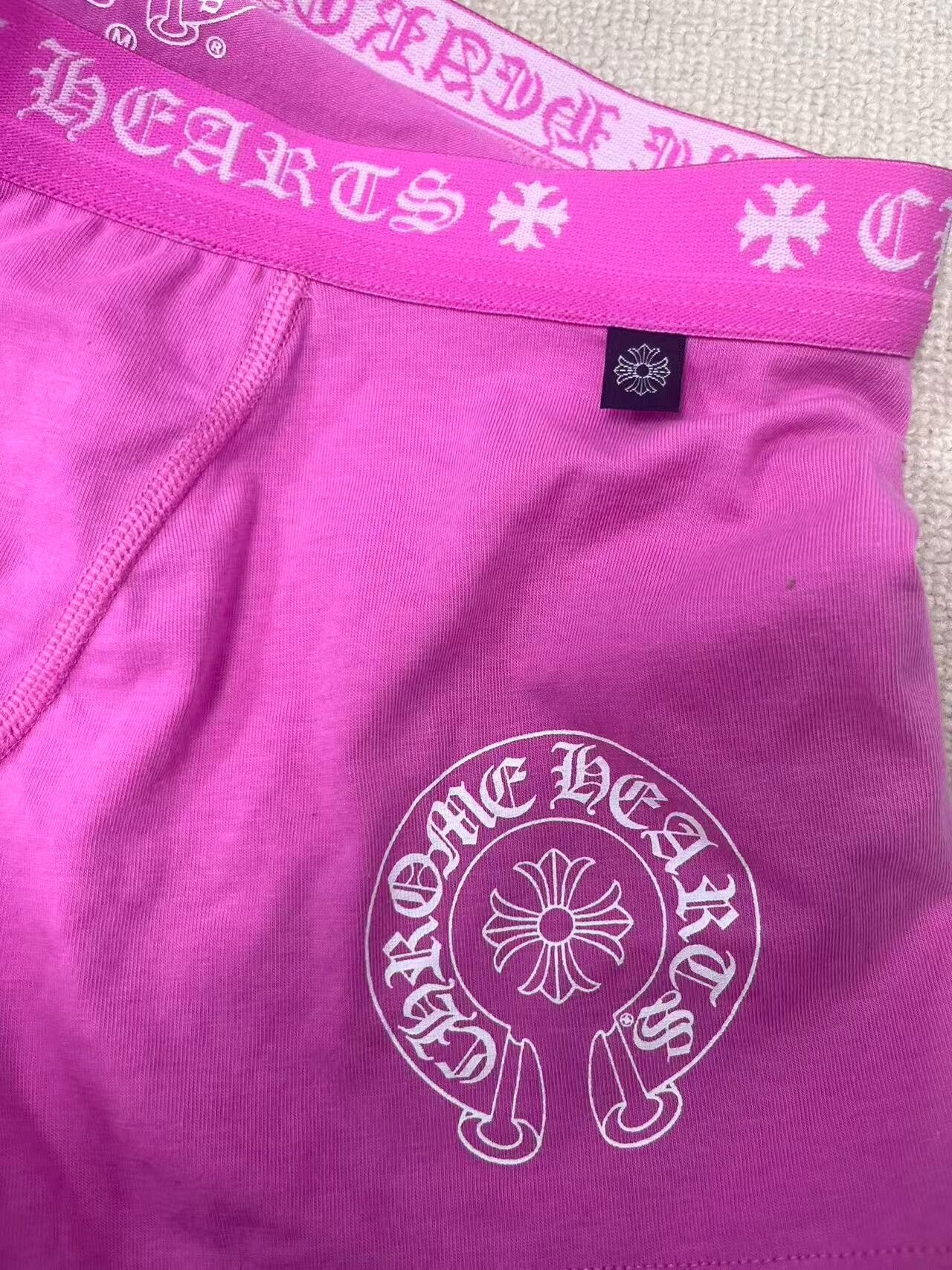 Chrome Hearts Chrome Hearts Pink Logo Boxer Shorts Size M Size ONE SIZE - 6 Thumbnail