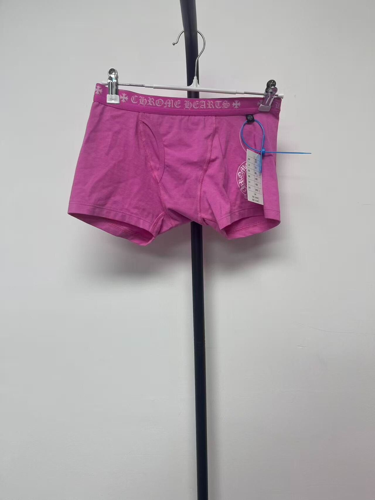 Chrome Hearts Chrome Hearts Pink Logo Boxer Shorts Size M Size ONE SIZE - 2 Thumbnail