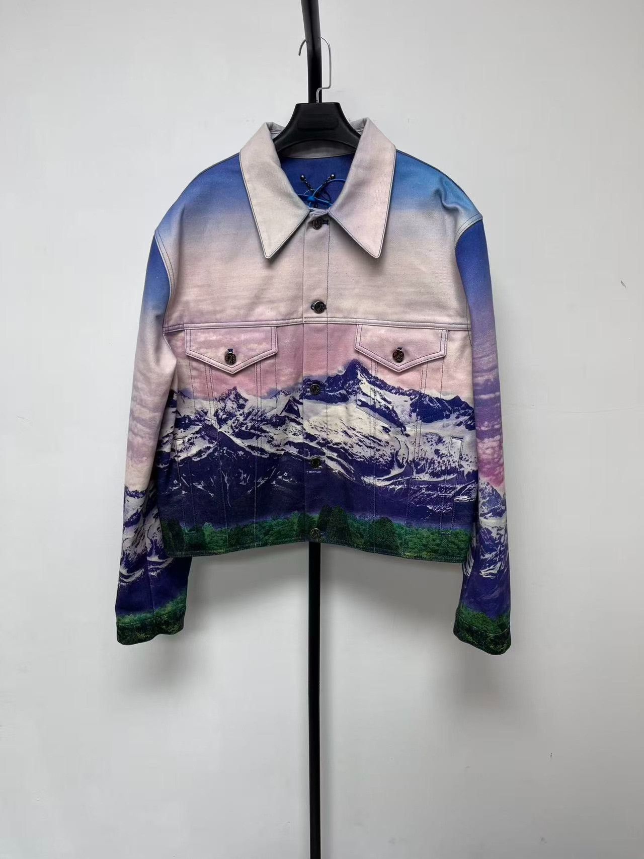 Louis Vuitton Louis Vuitton Landscape Print Light Jacket 54 Size US L / EU 52-54 / 3 - 2 Thumbnail