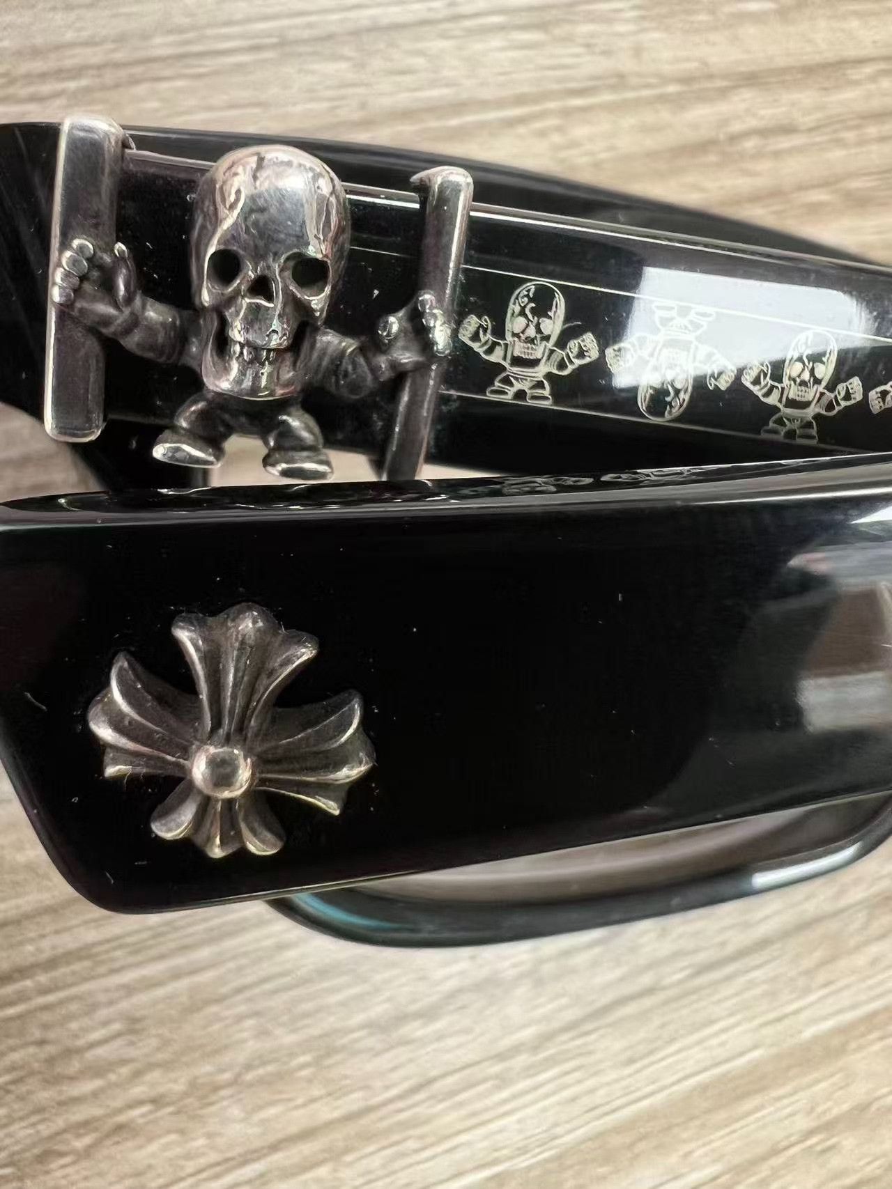 Chrome Hearts Chrome Hearts Foti Skull Glasses ONE SIZE Size ONE SIZE - 4 Thumbnail