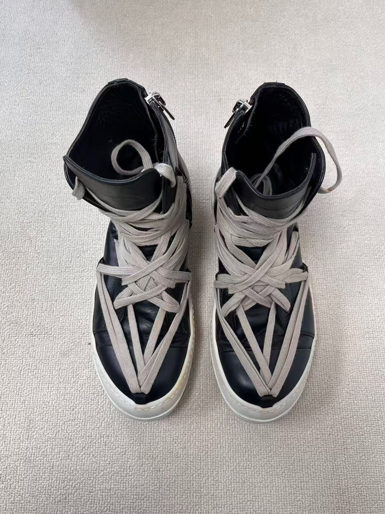 Rick Owens Rick Owens Tecuatl Pentagram High-Top Sneakers 41 Size US 8 / EU 41 - 3 Thumbnail