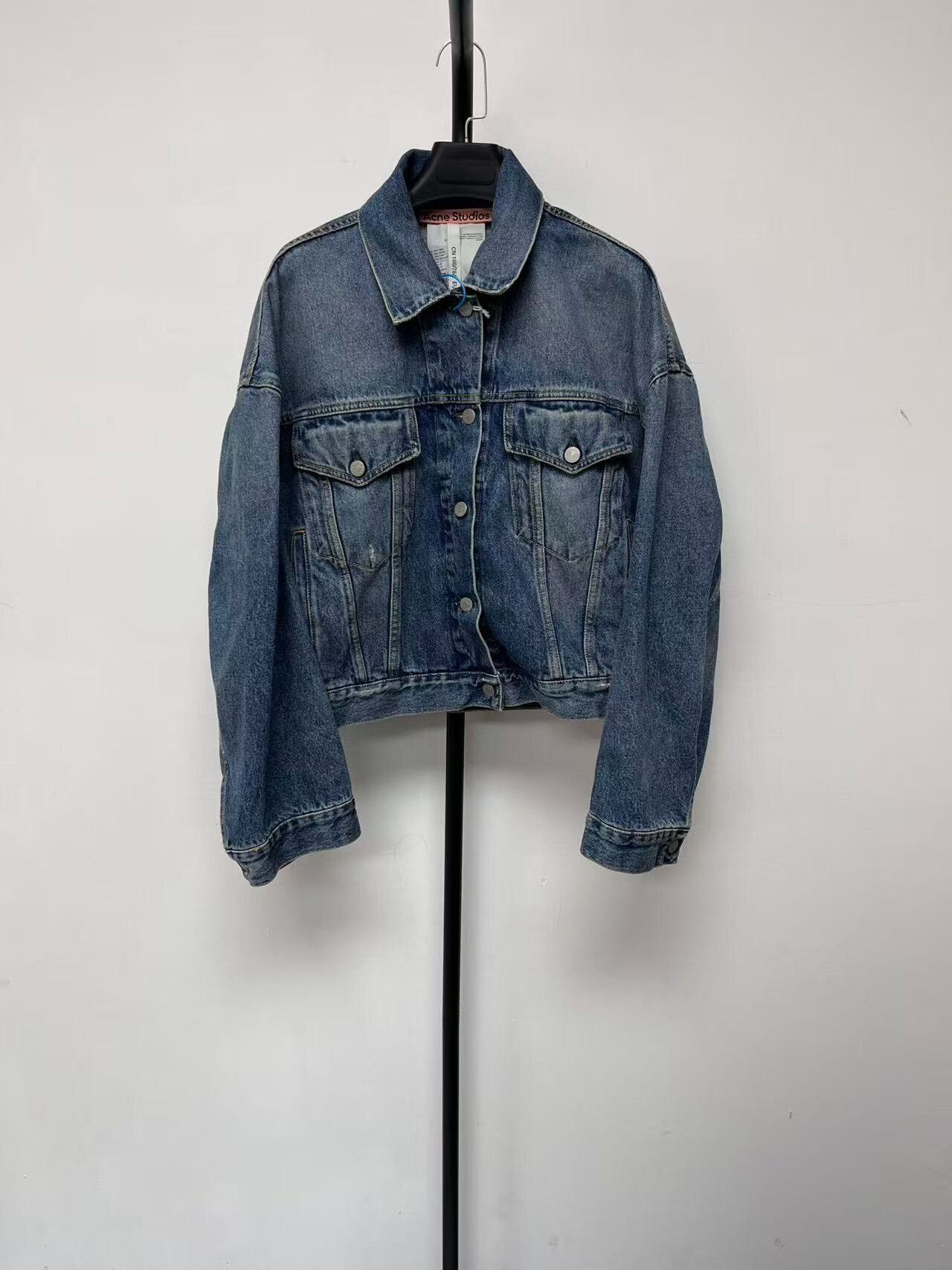 Acne Studios Acne Studios Washed Denim Jacket Size 32 Size XXS / US 00 / IT 34 - 2 Thumbnail