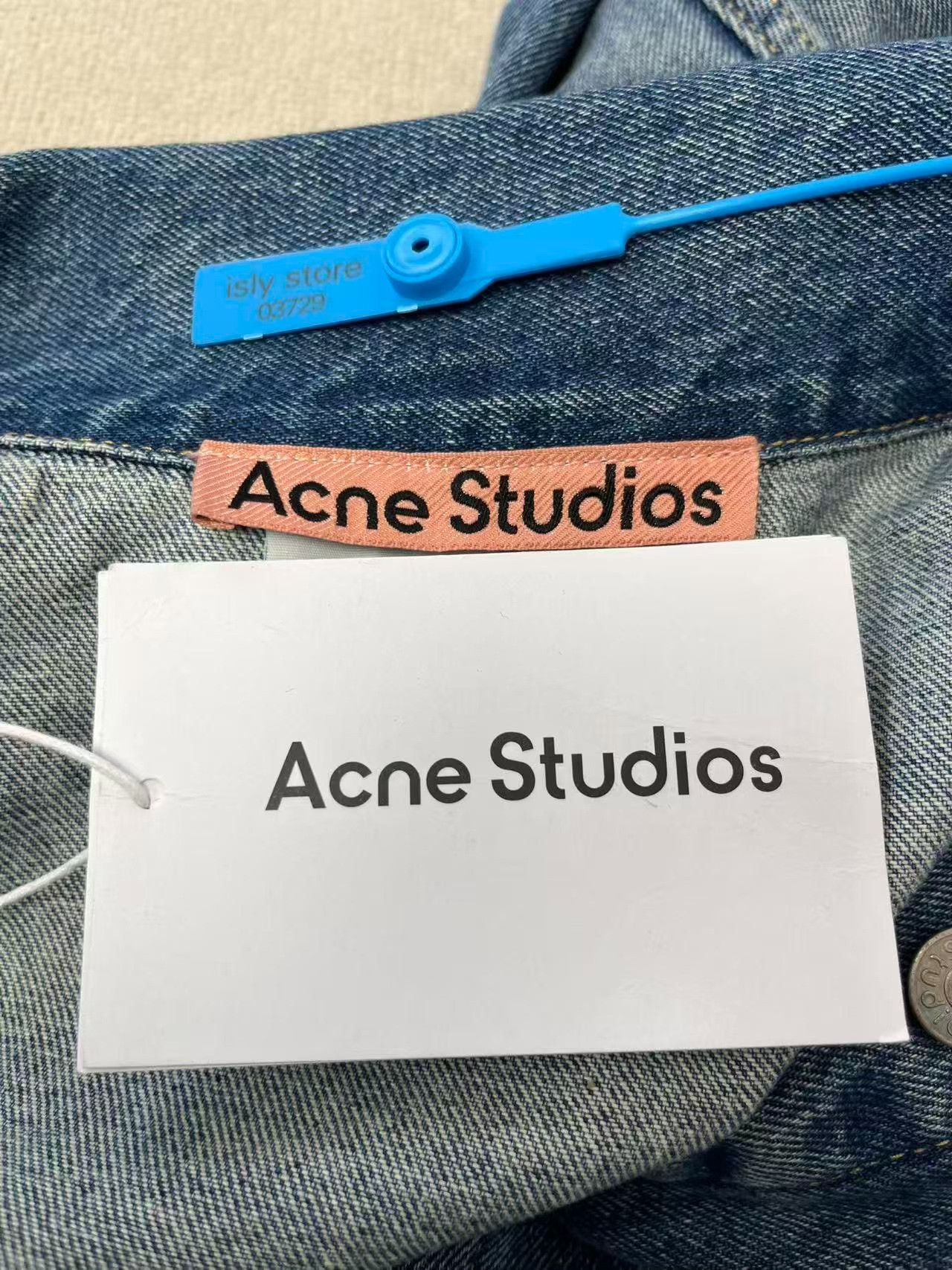 Acne Studios Acne Studios Washed Denim Jacket Size 32 Size XXS / US 00 / IT 34 - 5 Thumbnail
