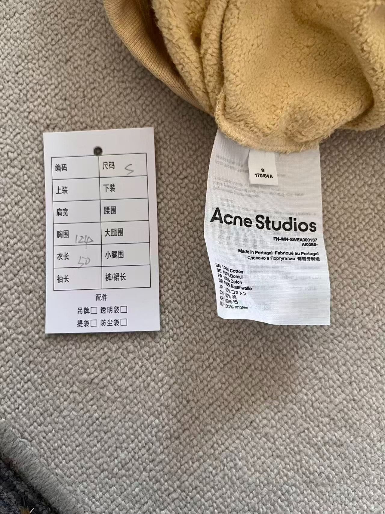 Acne Studios Acne Studios Ombre Cropped Sweatshirt Size S Size S / US 4 / IT 40 - 6 Thumbnail