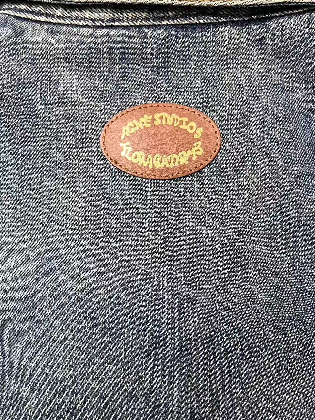 Acne Studios Acne Studios Faded Padded Denim Jacket 46 Size US S / EU 44-46 / 1 - 4 Thumbnail