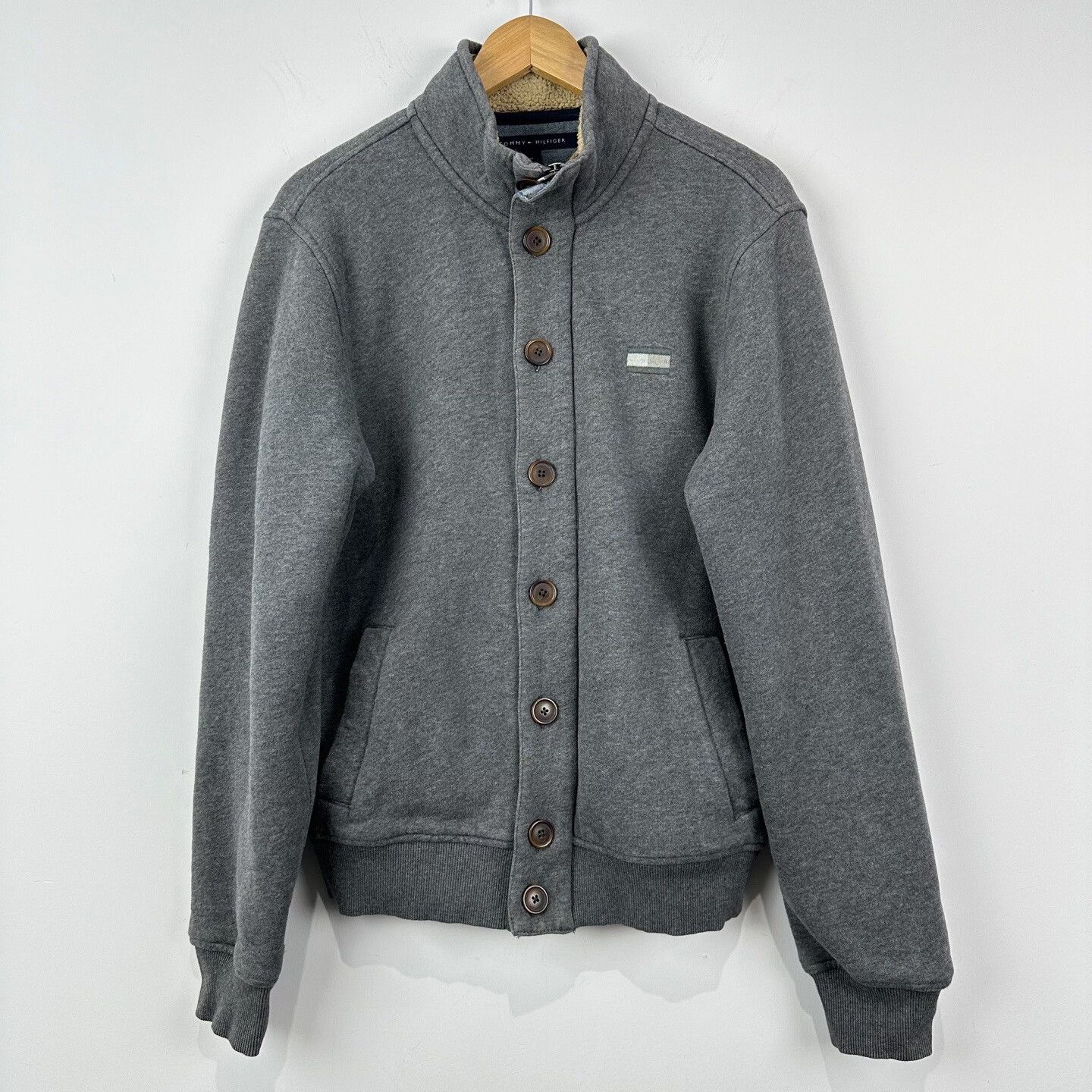Tommy Hilfiger Tommy Hilfiger Sherpa Lined Button Up Jacket Size M Size US M / EU 48-50 / 2 - 2 Thumbnail