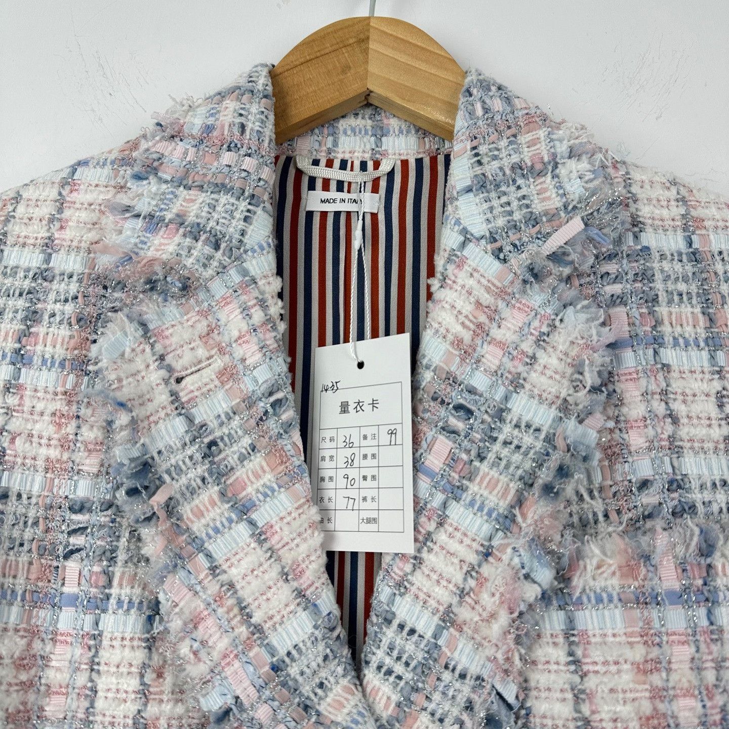 Thom Browne Thom Browne Tweed Blazer Jacket IT 36 Size XS / US 0-2 / IT 36-38 - 4 Thumbnail