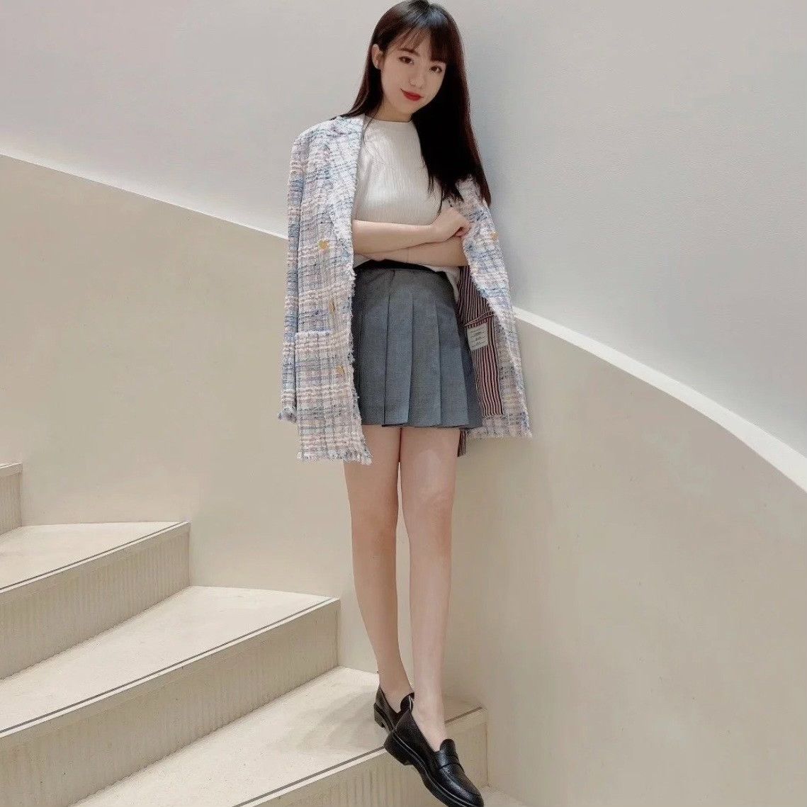 Thom Browne Thom Browne Tweed Blazer Jacket IT 36 Size XS / US 0-2 / IT 36-38 - 10 Thumbnail