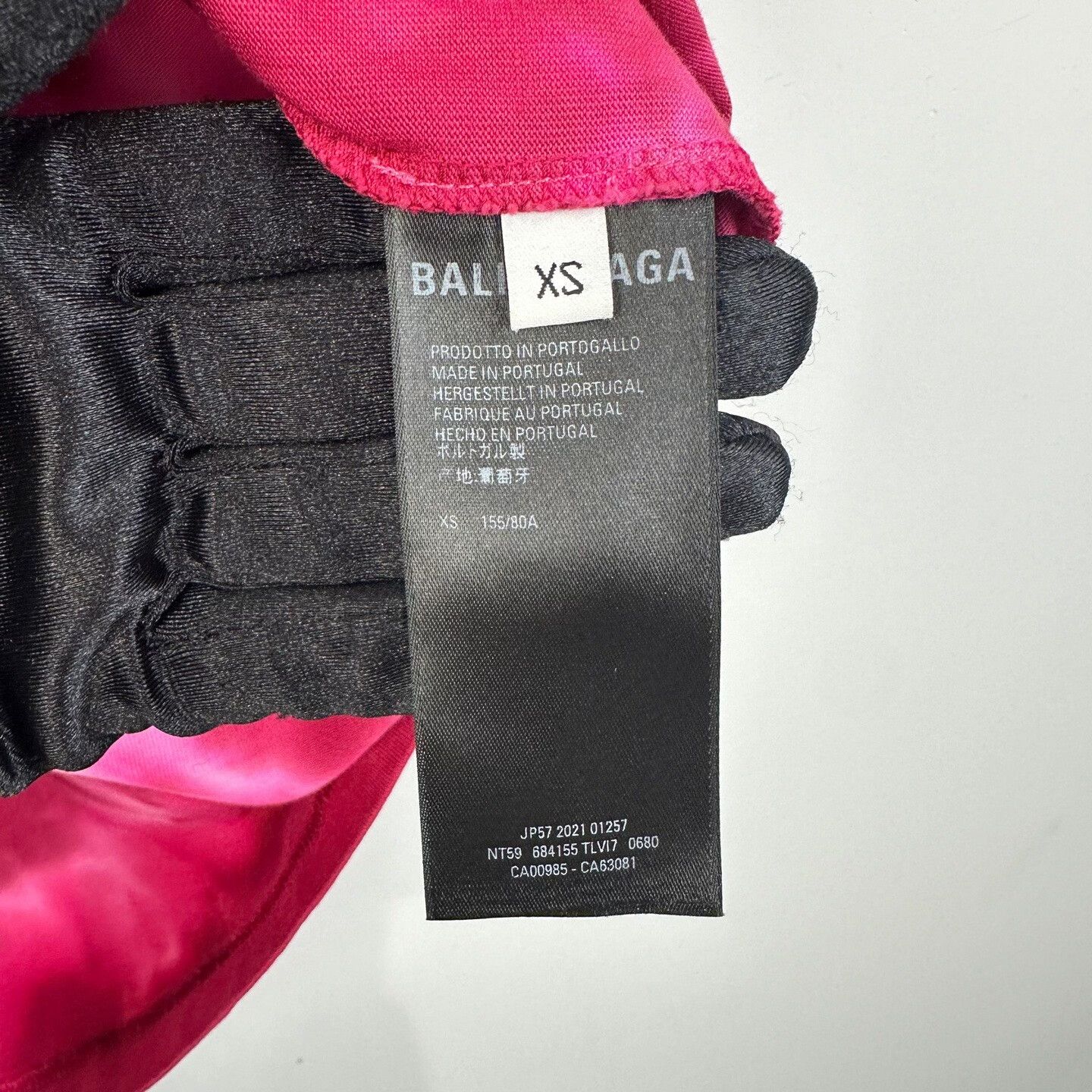 Balenciaga Balenciaga Valentine Tie-Dye T-Shirt XS Size US XS / EU 42 / 0 - 6 Thumbnail