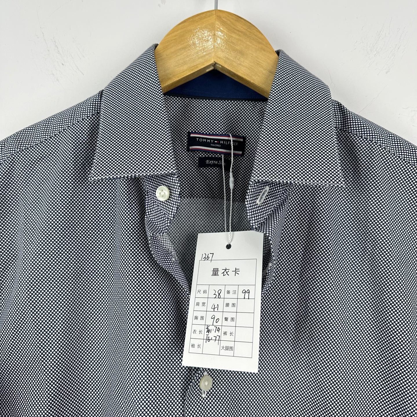 Tommy Hilfiger Tommy Hilfiger Polka Dot Long Sleeve Shirt Size 38 Size US S / EU 44-46 / 1 - 4 Thumbnail