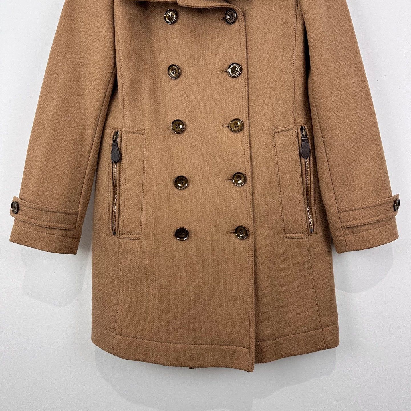 Burberry Burberry Wool Cashmere Double Breasted Coat IT 40 Size S / US 4 / IT 40 - 5 Thumbnail