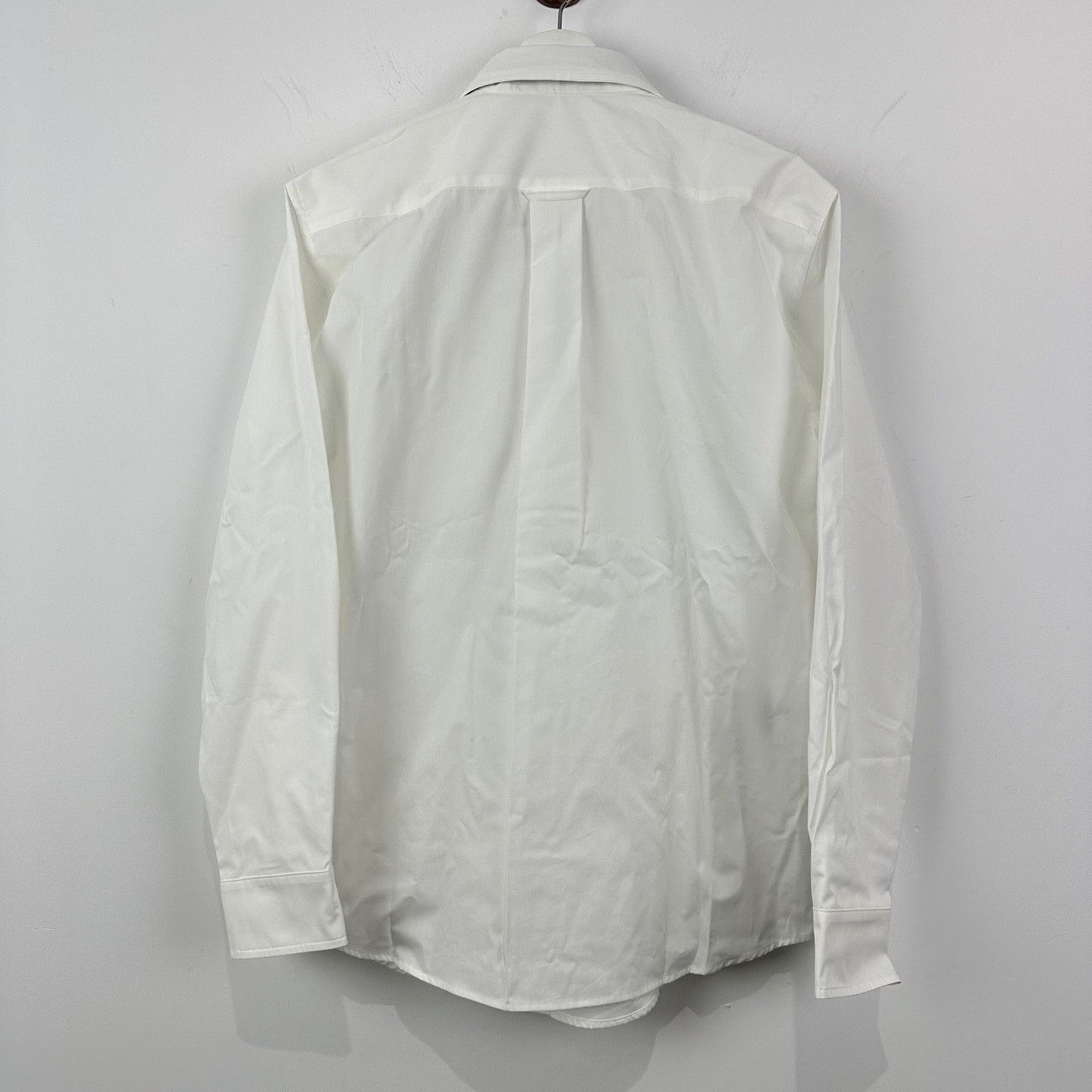 Miu Miu Miu Miu Logo Patch Sharp Collar Shirt IT 40 Size S / US 4 / IT 40 - 3 Thumbnail