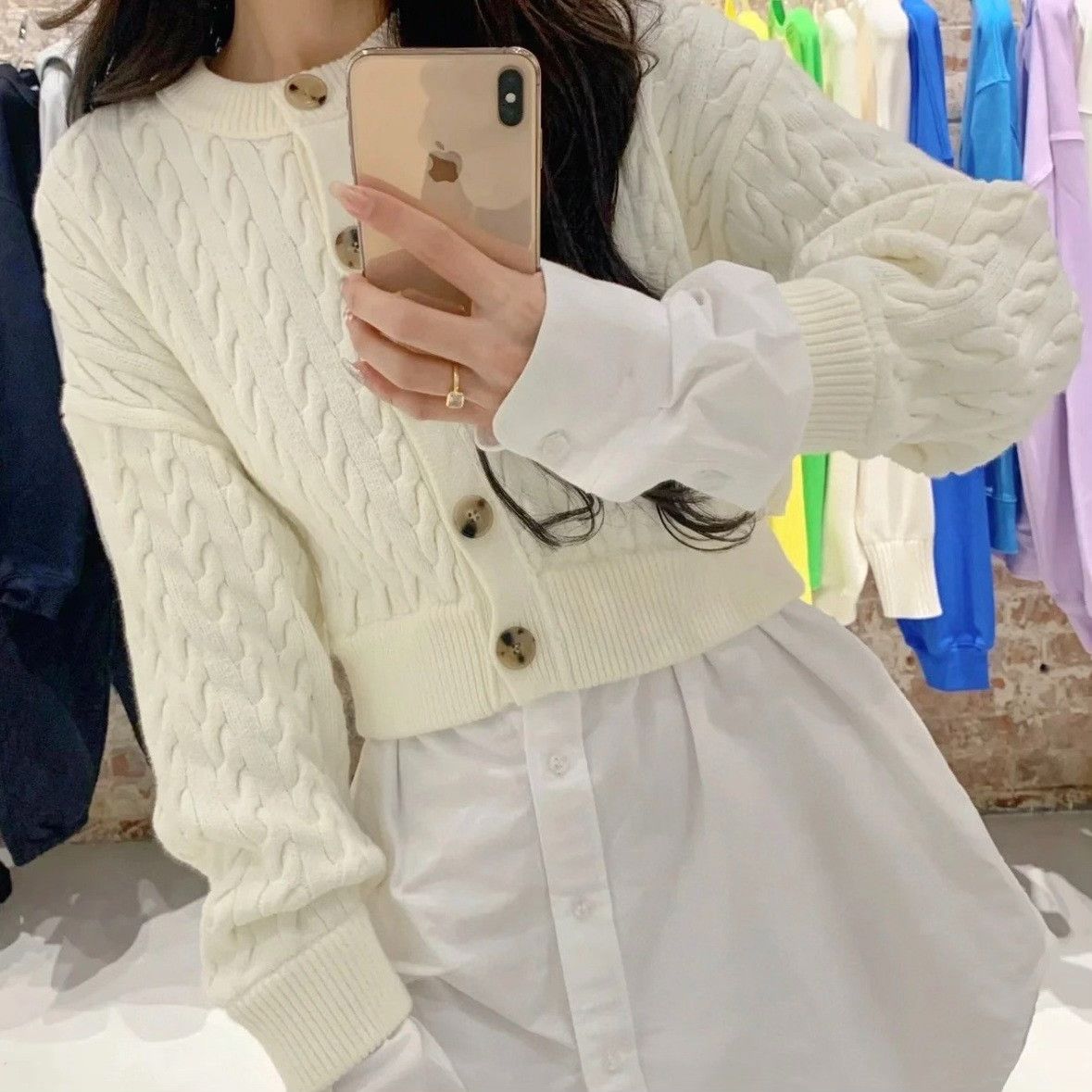 Alexander Wang Alexander Wang Cable Knit Layered Sweater S Size S / US 4 / IT 40 - 10 Thumbnail