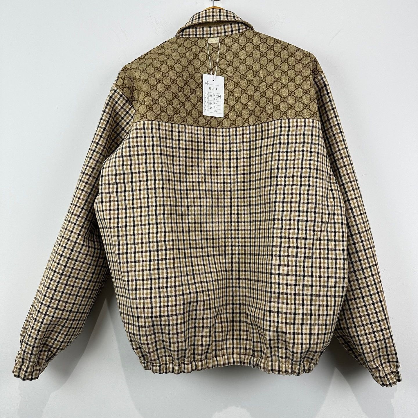 Gucci Gucci Reversible Monogram Check Jacket 48 Size US M / EU 48-50 / 2 - 5 Thumbnail