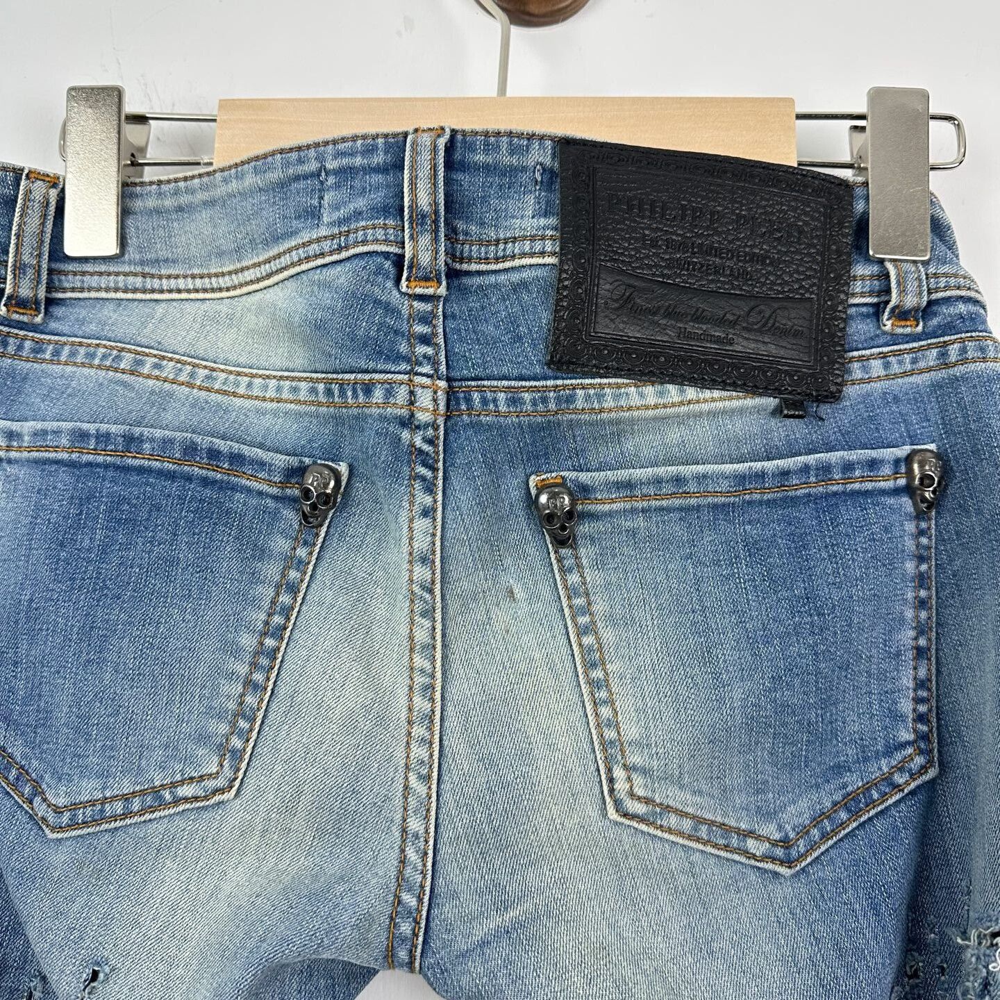 Philipp Plein Philipp Plein Distressed Jeans Size 26 Size 26" / US 2 / IT 38 - 5 Thumbnail