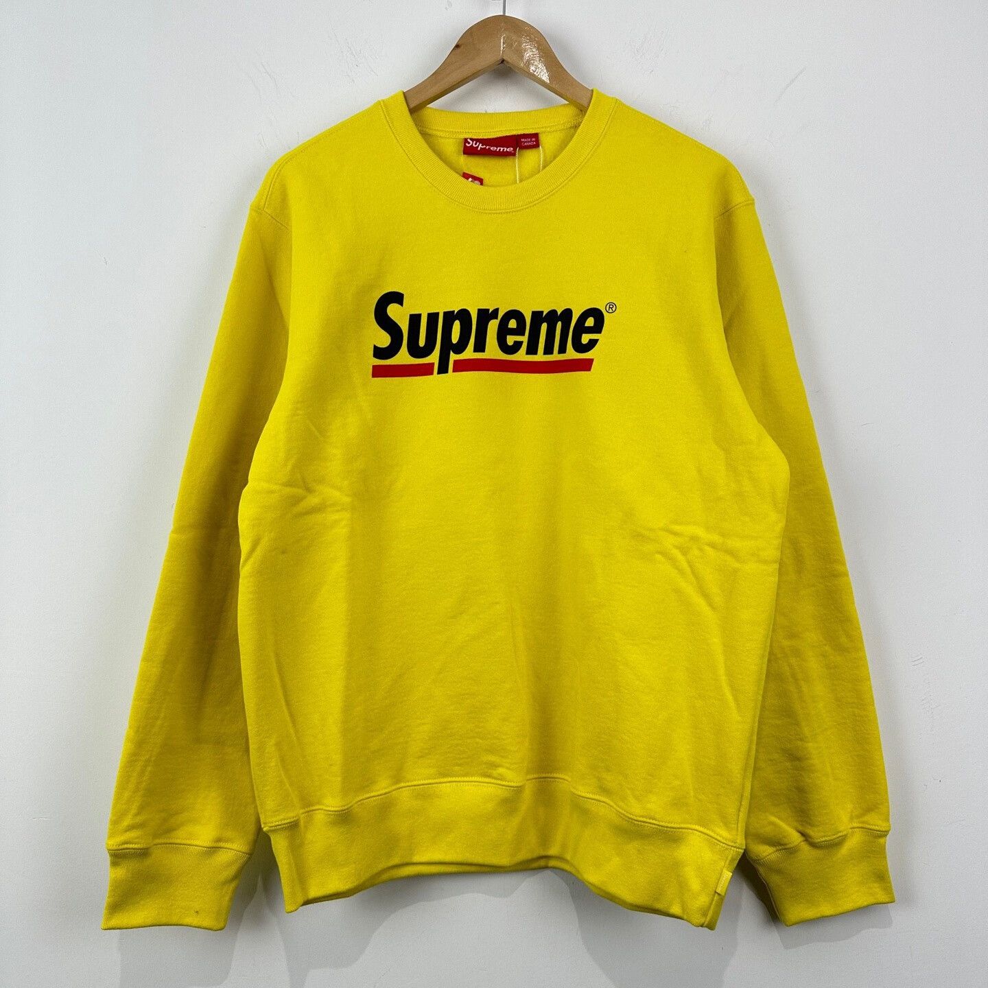 Supreme Supreme Underline Logo Crewneck Size M Size US M / EU 48-50 / 2 - 2 Thumbnail
