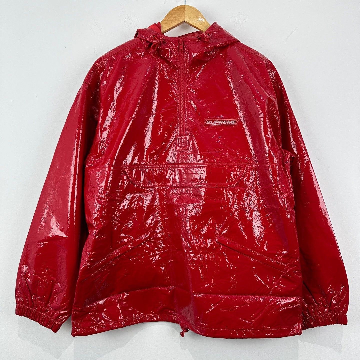 Supreme Supreme Crinkle Anorak Red Size S Size US S / EU 44-46 / 1 - 2 Thumbnail