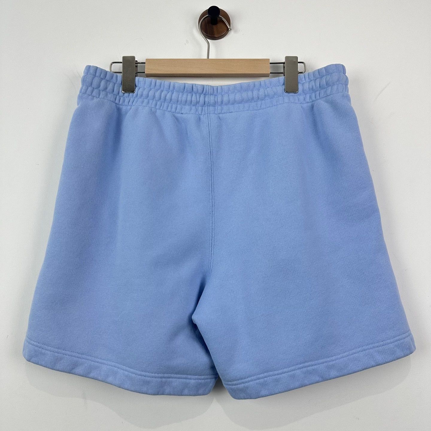 Alexander Wang Alexander Wang Blue Logo Tab Sweat Shorts M Size US 32 / EU 48 - 3 Thumbnail