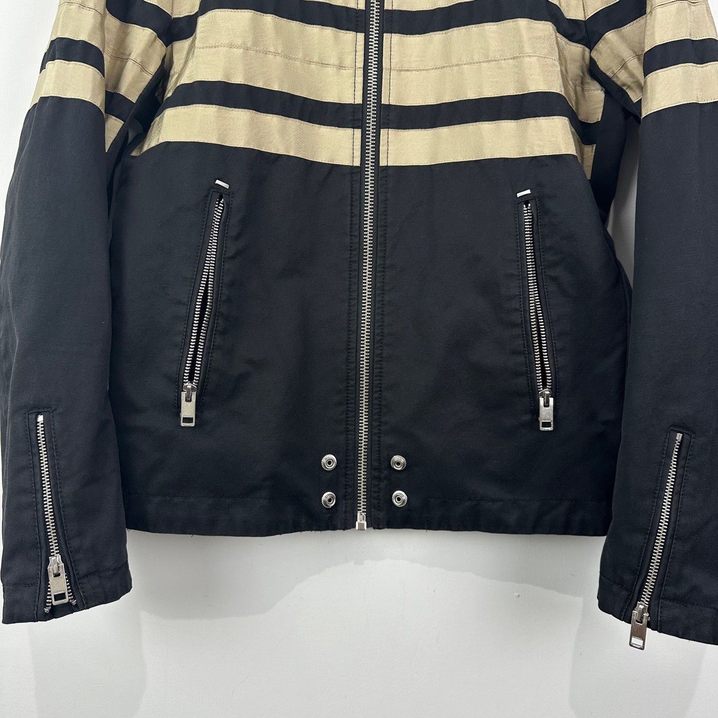 Diesel Diesel Striped Stand Collar Jacket M Size US M / EU 48-50 / 2 - 5 Thumbnail