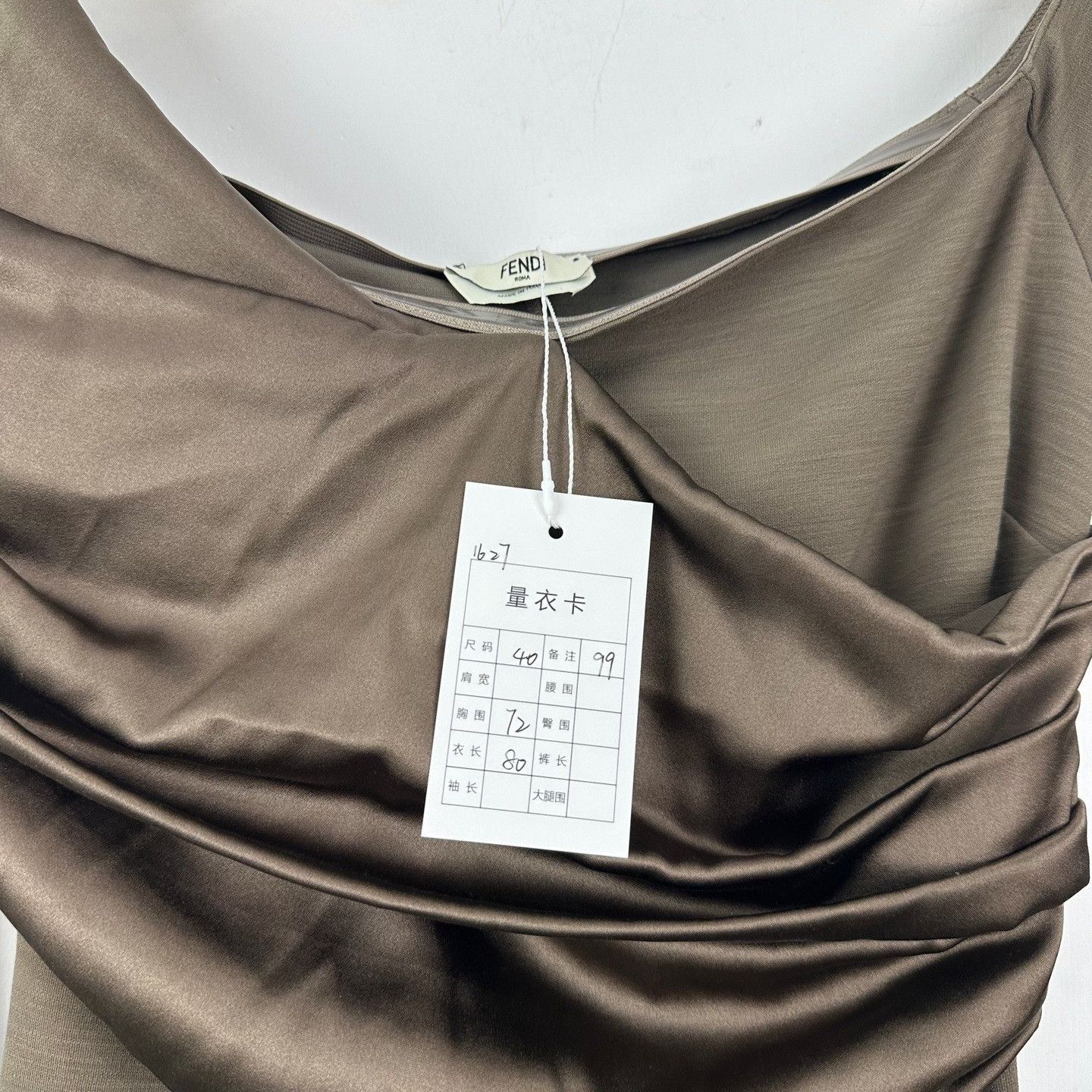 Fendi Fendi Draped Ruched Mini Dress IT 40 Size S / US 4 / IT 40 - 4 Thumbnail
