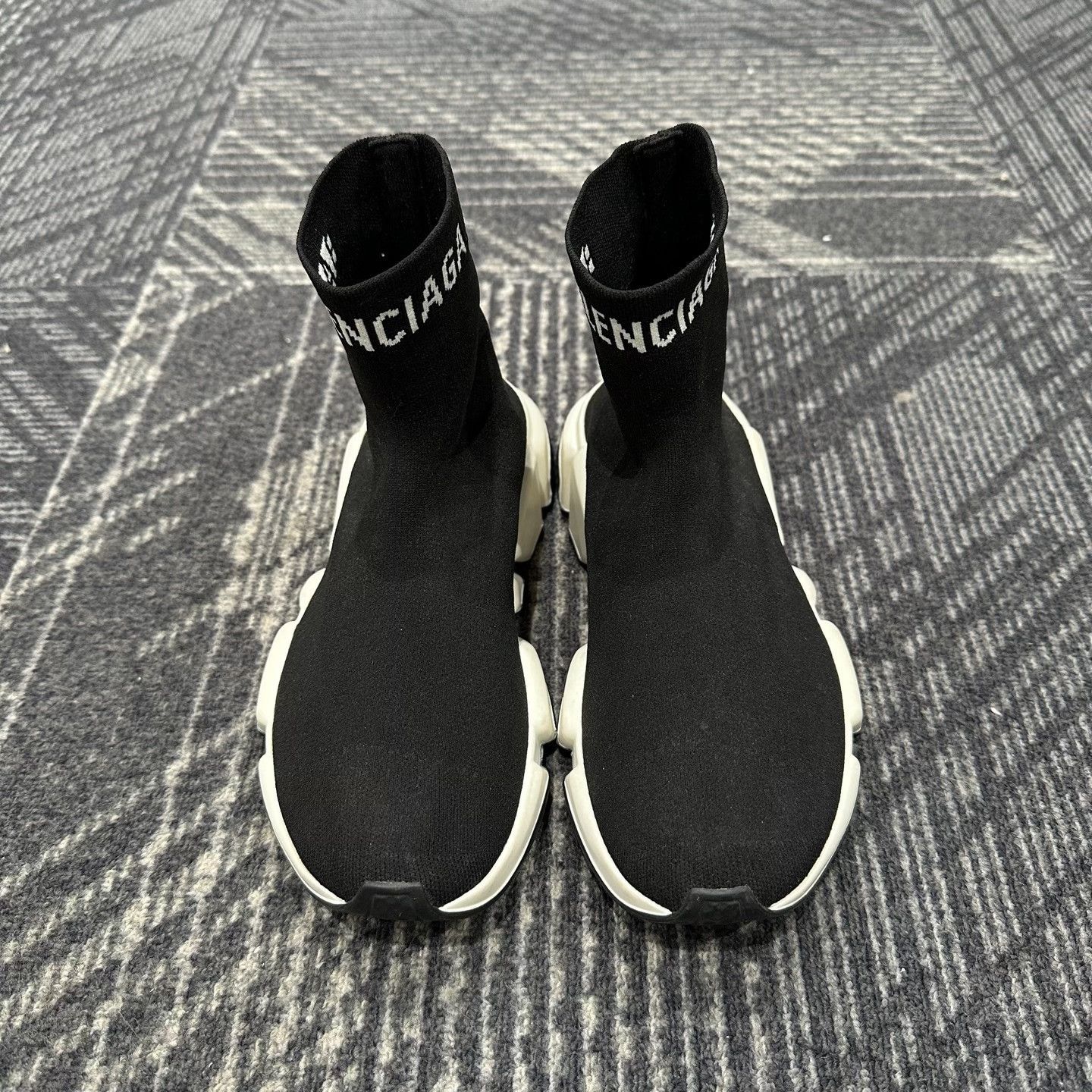 Balenciaga Balenciaga Black Speed Trainer Sneakers 36 Size US 6 / IT 36 - 3 Thumbnail