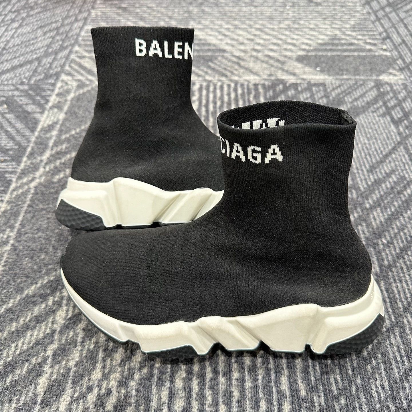 Balenciaga Balenciaga Black Speed Trainer Sneakers 36 Size US 6 / IT 36 - 5 Thumbnail