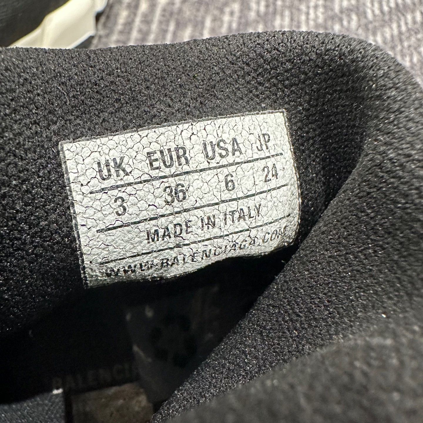 Balenciaga Balenciaga Black Speed Trainer Sneakers 36 Size US 6 / IT 36 - 8 Thumbnail