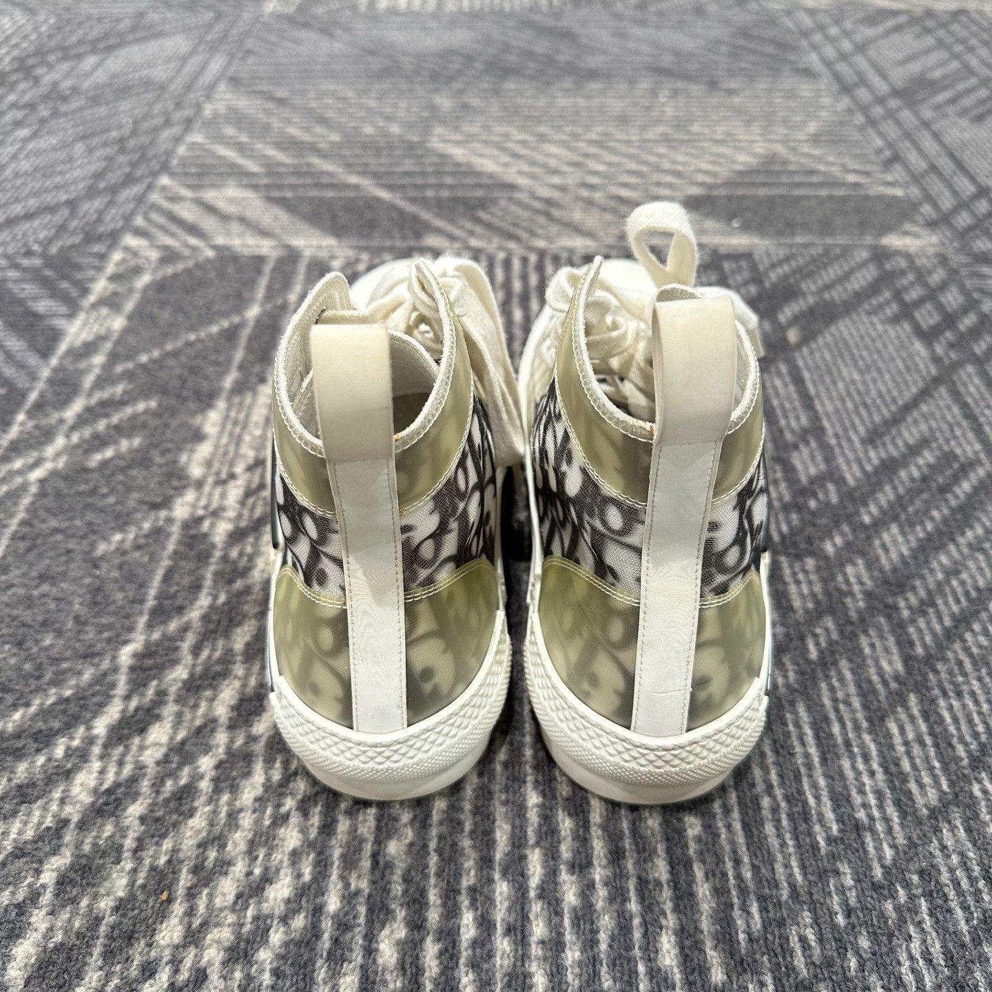 Dior Dior B23 Oblique High Top Sneakers EU 40 Size US 7 / EU 40 - 4 Thumbnail