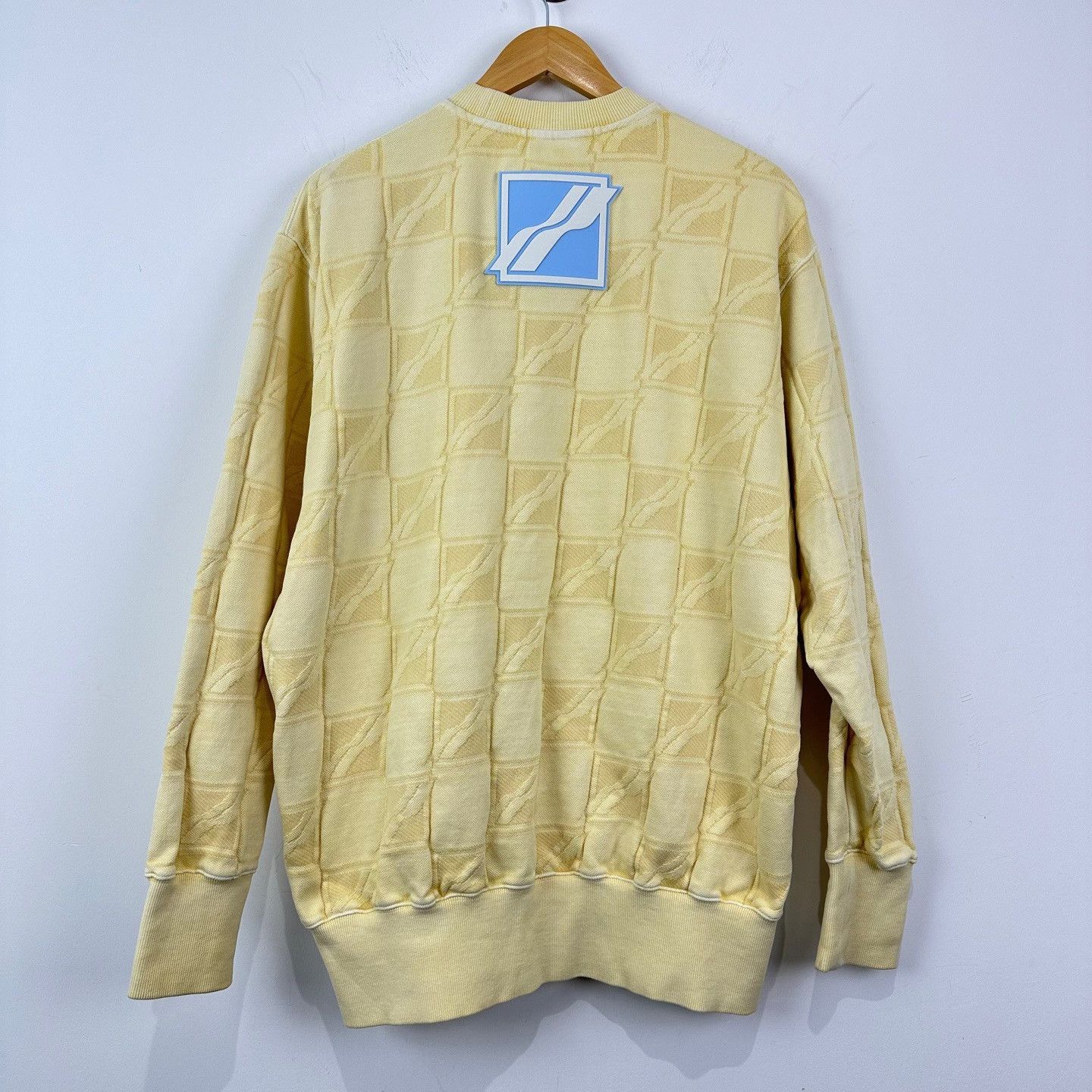 WE11DONE WE11DONE Textured Pattern Sweatshirt XS Size US XS / EU 42 / 0 - 3 Thumbnail