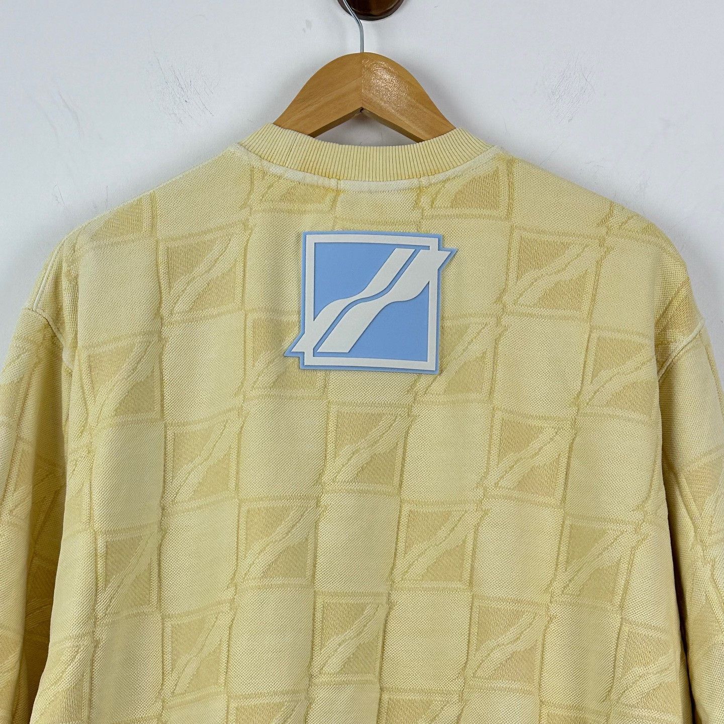 WE11DONE WE11DONE Textured Pattern Sweatshirt XS Size US XS / EU 42 / 0 - 5 Thumbnail