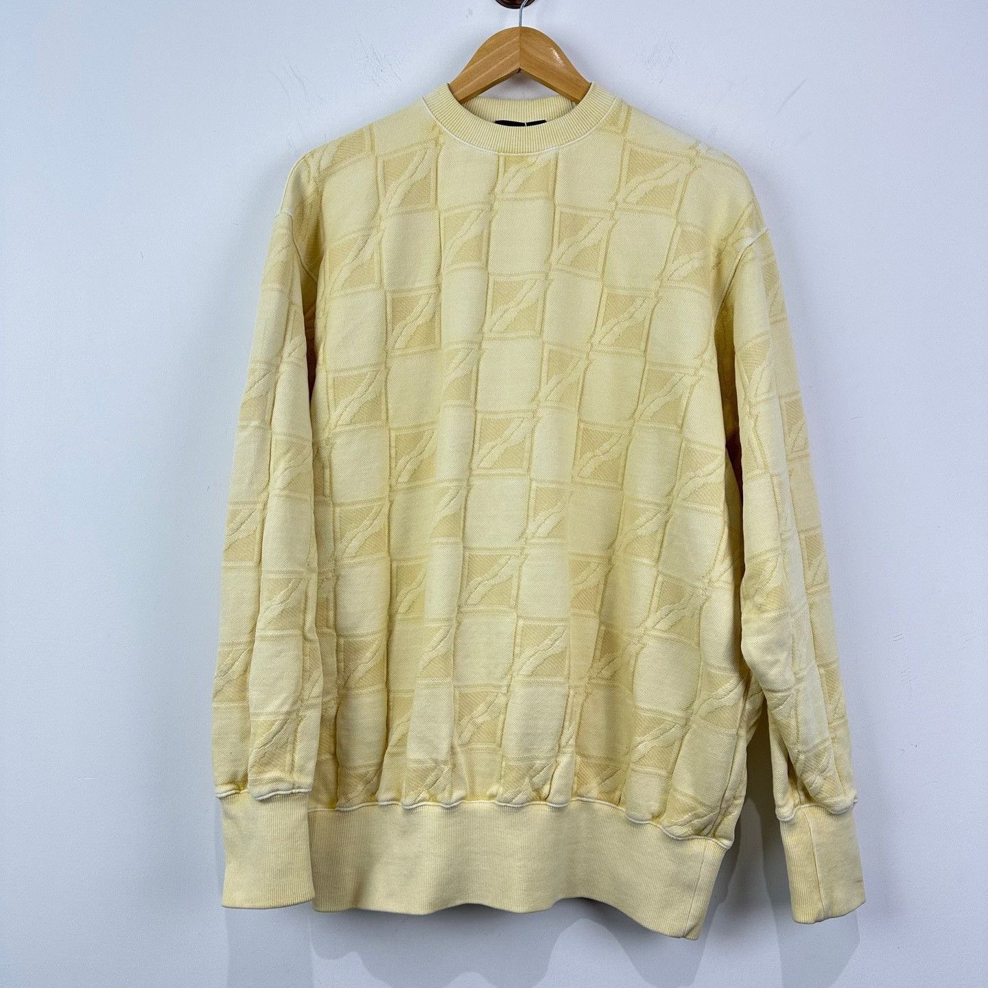 WE11DONE WE11DONE Textured Pattern Sweatshirt XS Size US XS / EU 42 / 0 - 2 Thumbnail