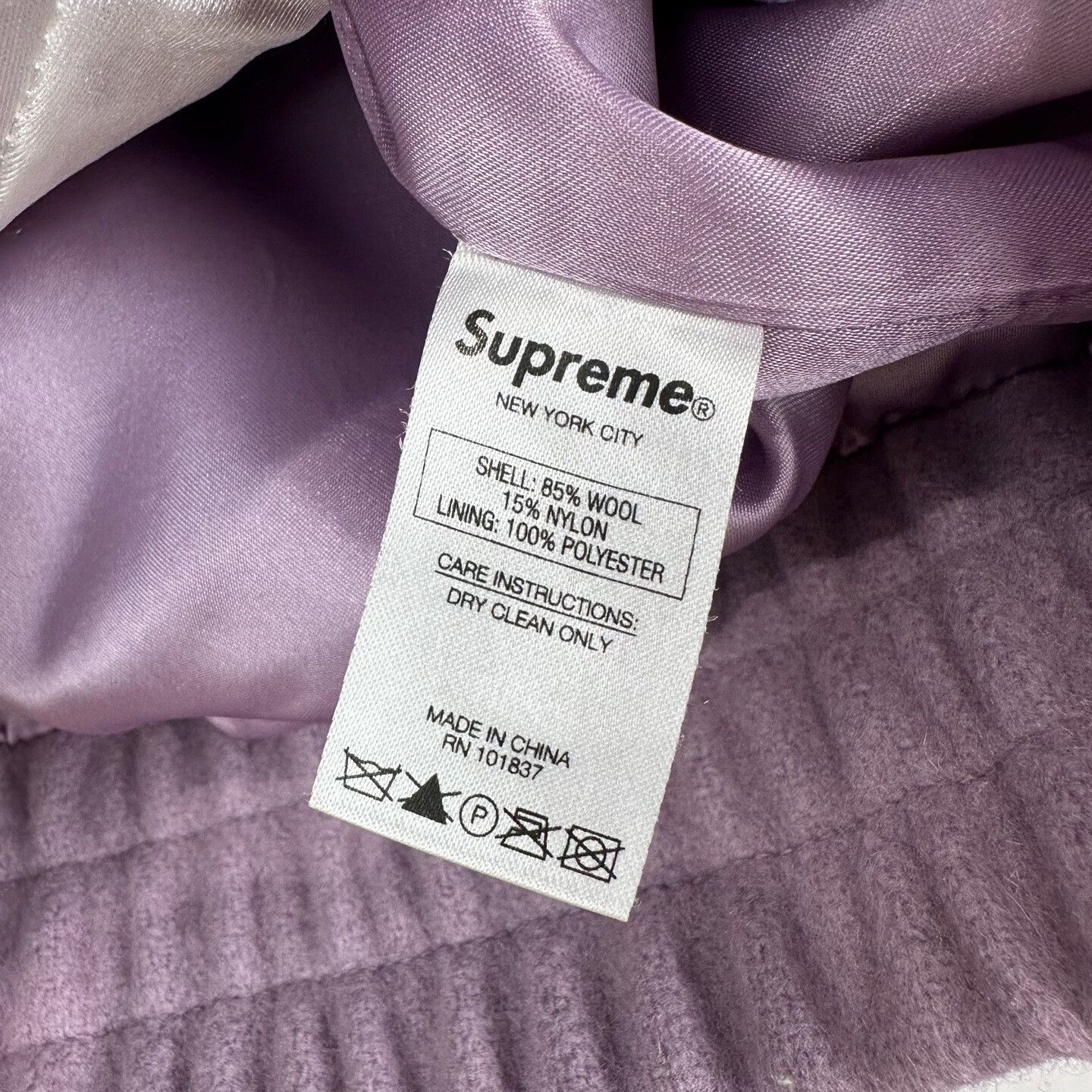 Supreme Supreme Star Print Wool Jacket Size S Size US S / EU 44-46 / 1 - 6 Thumbnail