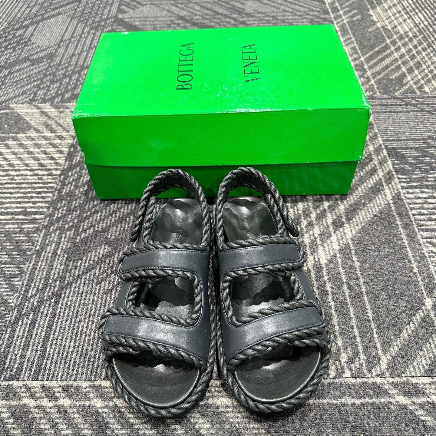 Bottega Veneta Bottega Veneta Braided Leather Sandals EU 39 Size US 6 / EU 39 - 3 Thumbnail