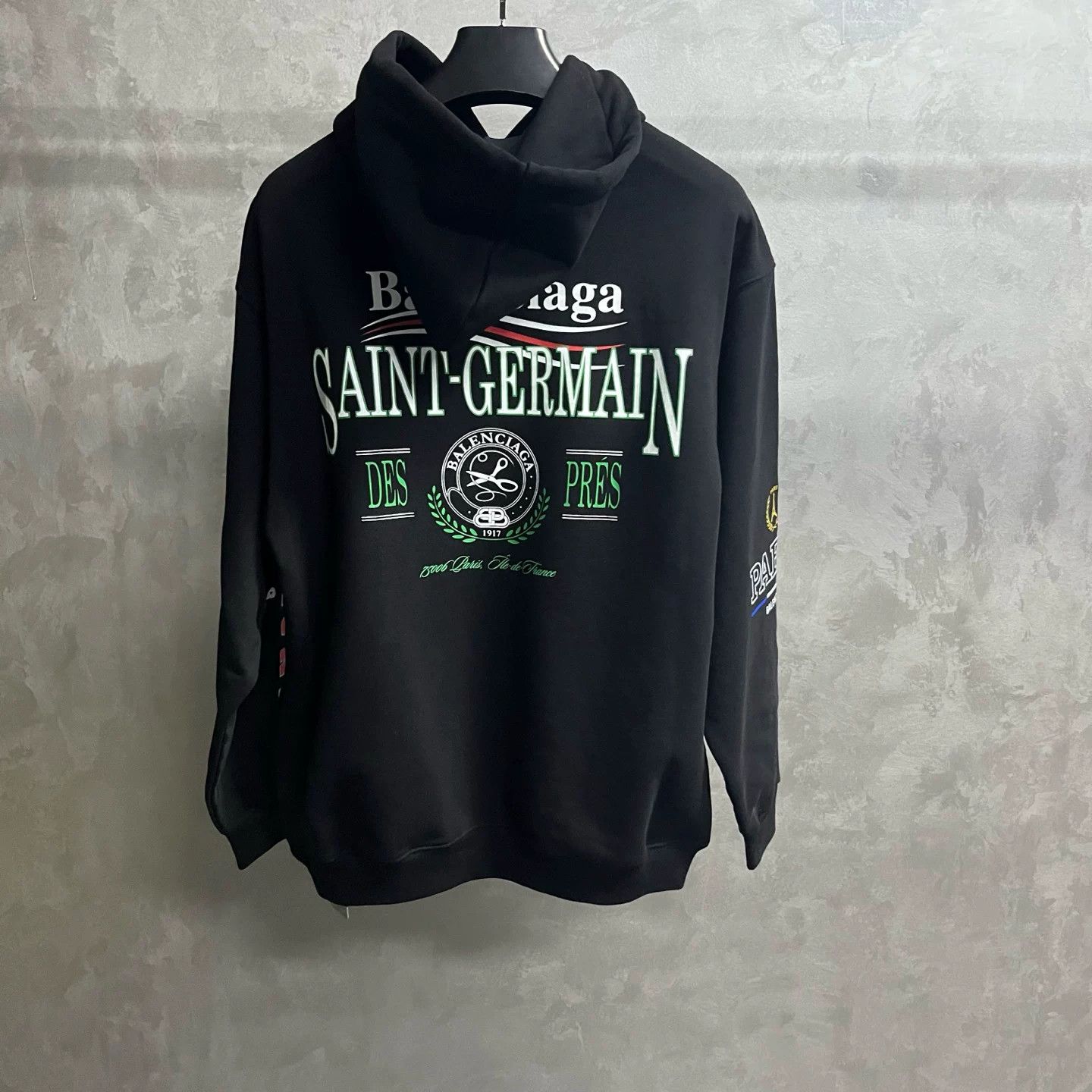 Balenciaga Balenciaga Saint-Germain Graphic Hoodie M Size US M / EU 48-50 / 2 - 5 Thumbnail