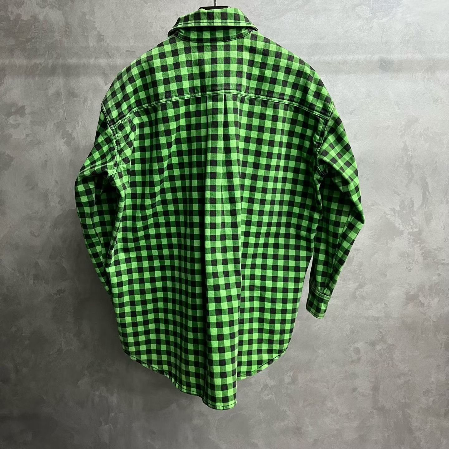 Alexander Wang Alexander Wang Green Checked Flannel Shirt XS Size US XS / EU 42 / 0 - 6 Thumbnail