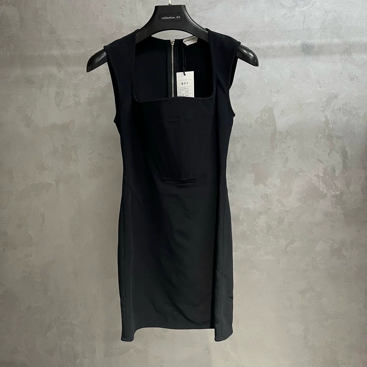 Bottega Veneta Bottega Veneta Black Sleeveless Mini Dress 38 Size XS / US 0-2 / IT 36-38 - 2 Thumbnail