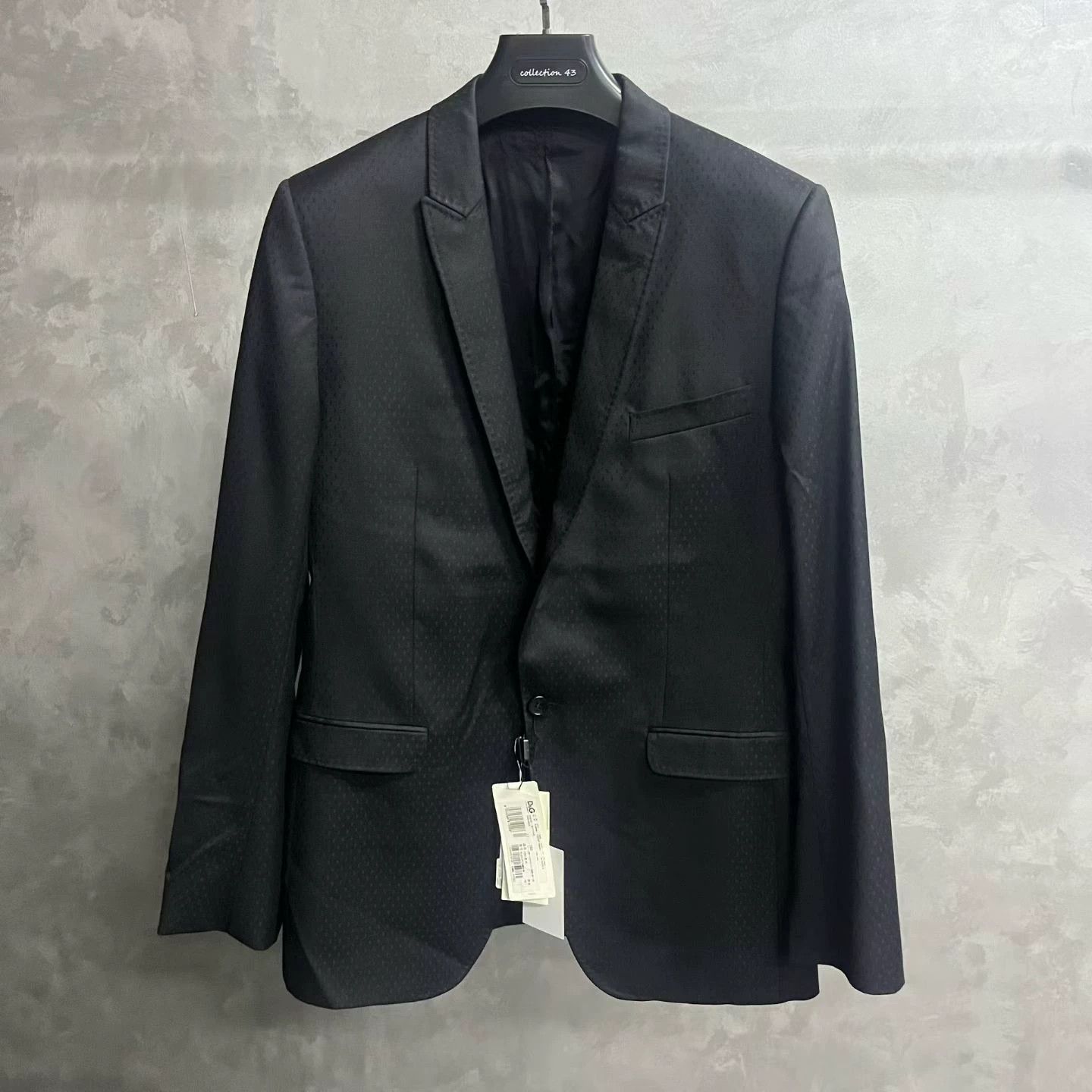 Dolce & Gabbana Dolce & Gabbana Patterned Wool-Silk Blazer 38R Size 38R - 2 Thumbnail