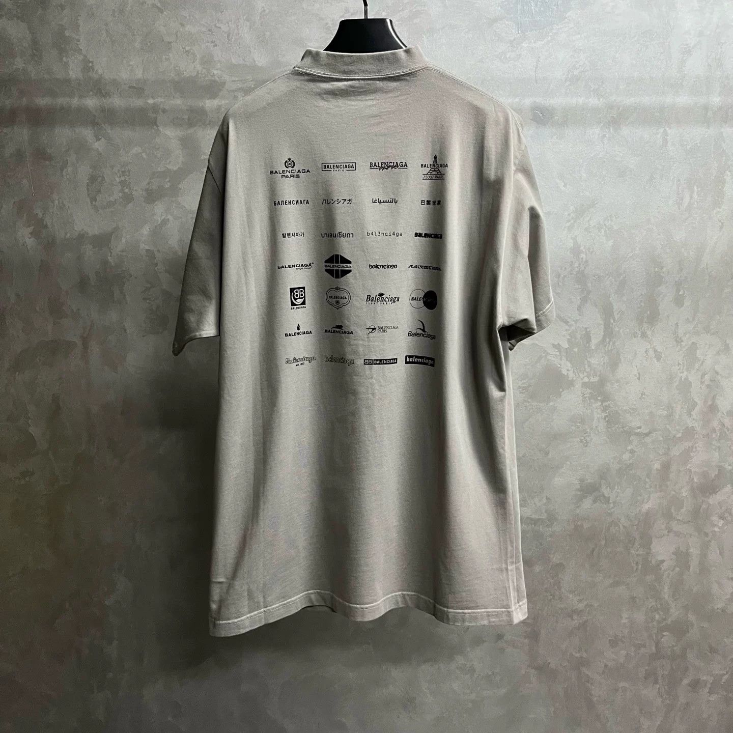 Balenciaga Balenciaga Multi-Logo Printed T-Shirt Size 1 Size US S / EU 44-46 / 1 - 6 Thumbnail