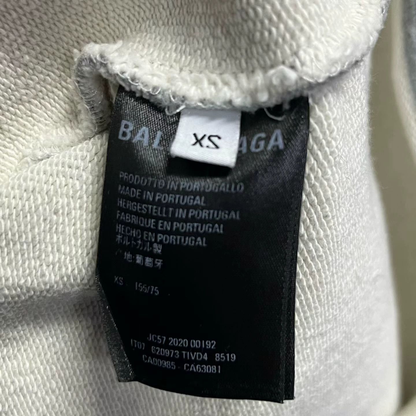Balenciaga Balenciaga Destroyed Gym Wear Logo Hoodie XS Size US XS / EU 42 / 0 - 4 Thumbnail