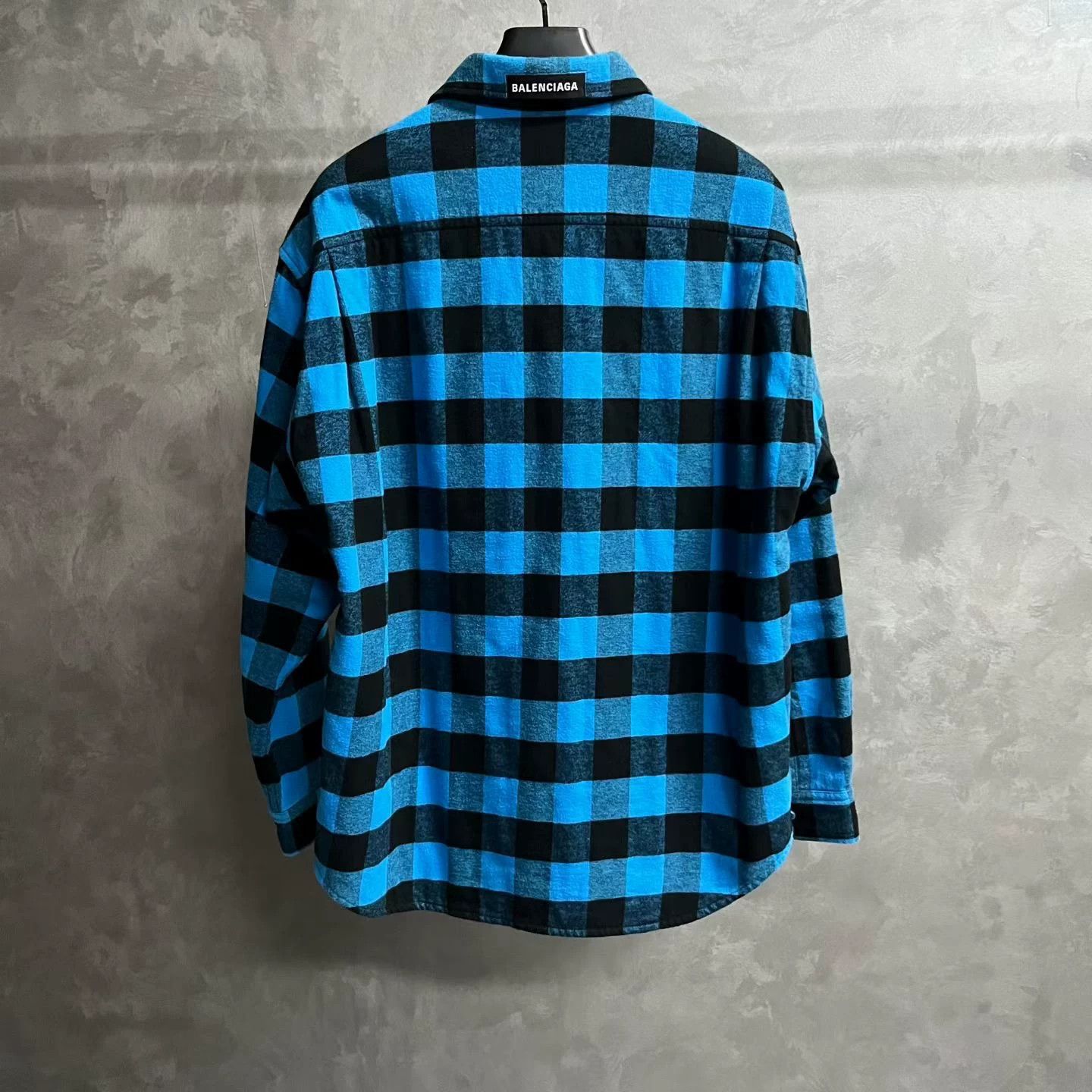 Balenciaga Balenciaga Plaid Flannel Shirt Jacket Size 44 Size US S / EU 44-46 / 1 - 6 Thumbnail