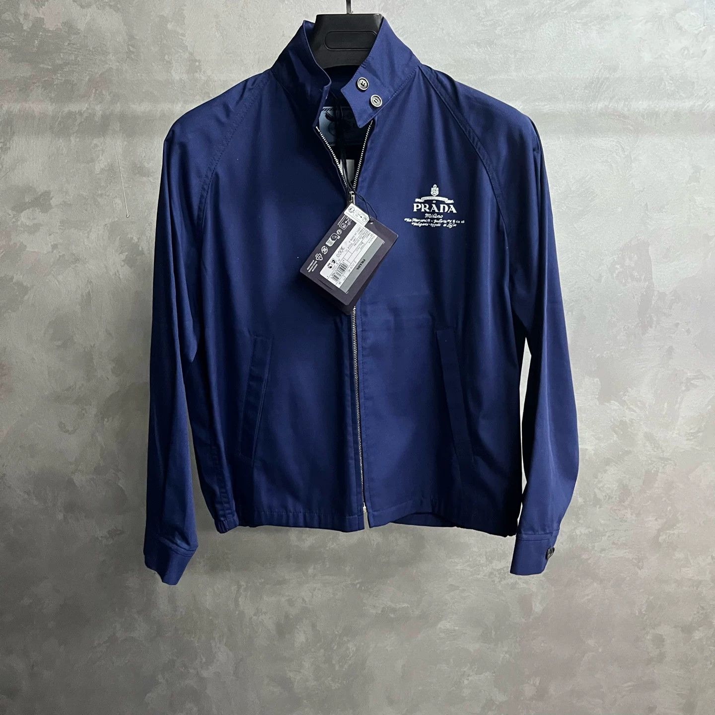 Prada Prada Baltico Poplin Logo Zip-Up Jacket 36 Size XS / US 0-2 / IT 36-38 - 2 Thumbnail