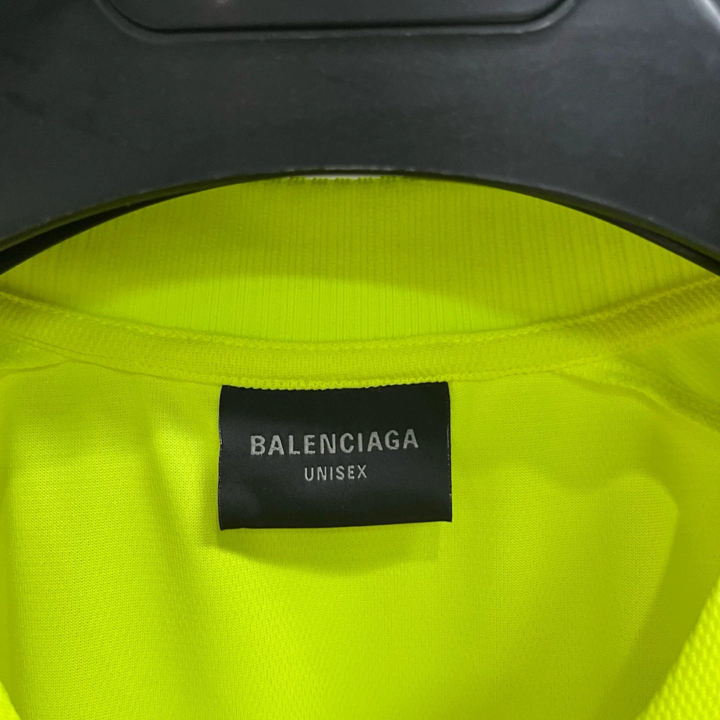Balenciaga Balenciaga Soccer Logo Jersey Neon Yellow Size 2 Size US M / EU 48-50 / 2 - 3 Thumbnail