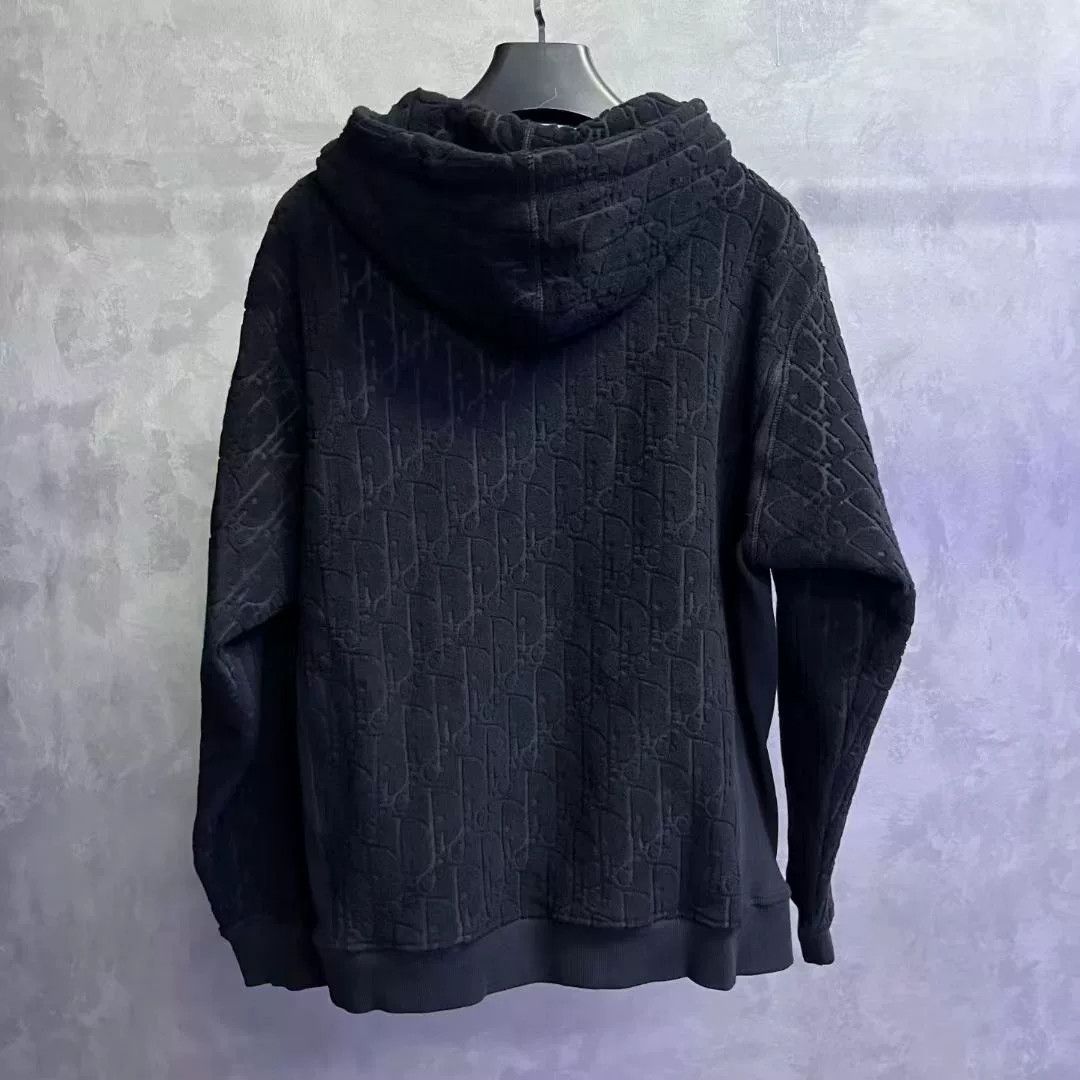 Dior Dior Oblique Cotton Hoodie Size L Size US L / EU 52-54 / 3 - 6 Thumbnail