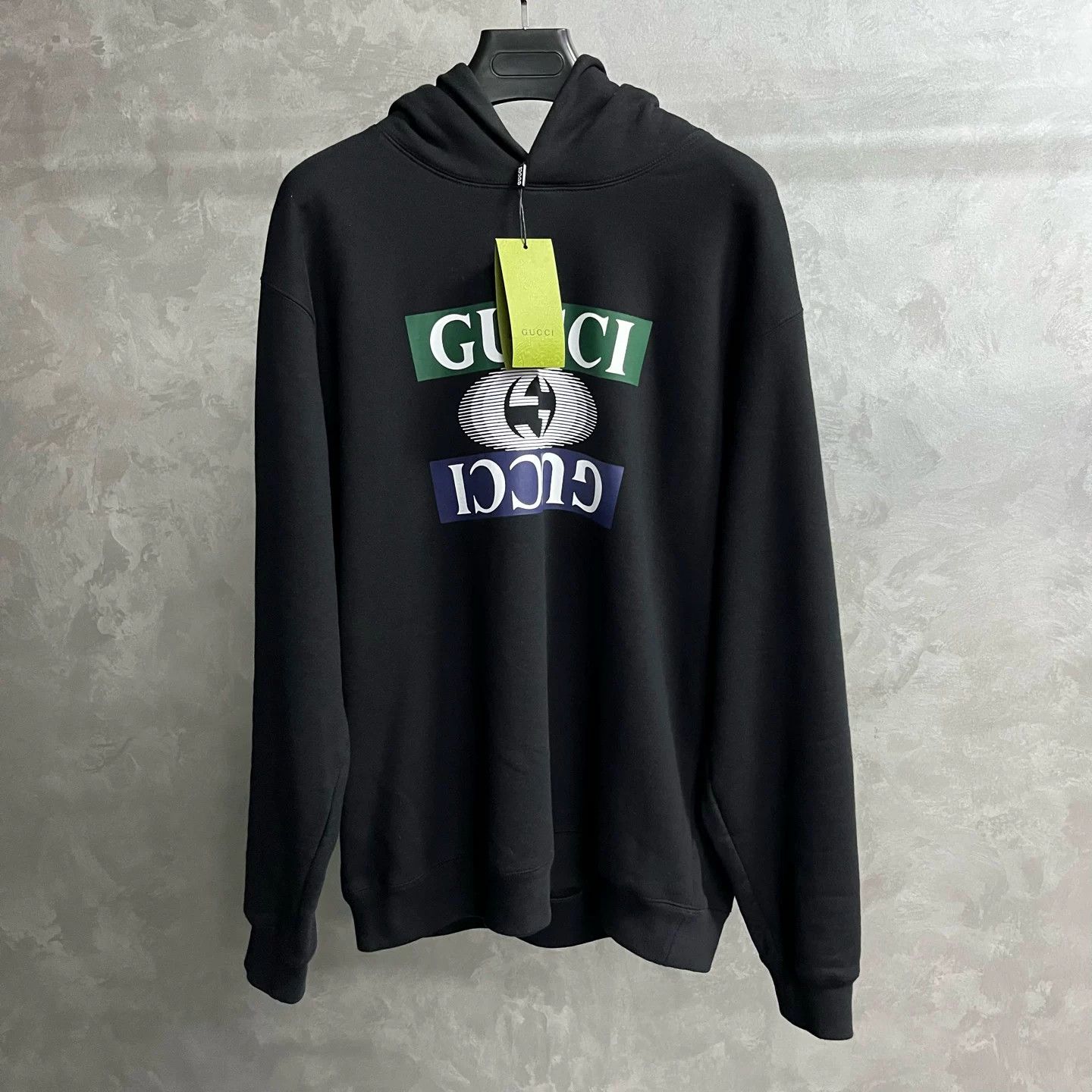 Gucci Gucci Interlocking G Logo Hoodie XL Size US XL / EU 56 / 4 - 2 Thumbnail