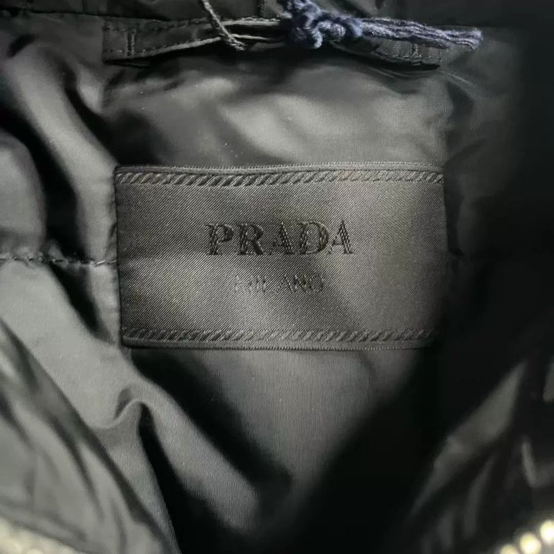Prada Prada Cashmere Blend Hooded Down Jacket 48 Size US M / EU 48-50 / 2 - 4 Thumbnail